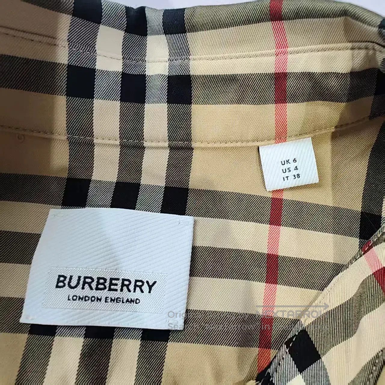 Burberry burberry checkered shirt size 6, nearly new. Size US S / EU 44-46 / 1 - 3 Thumbnail