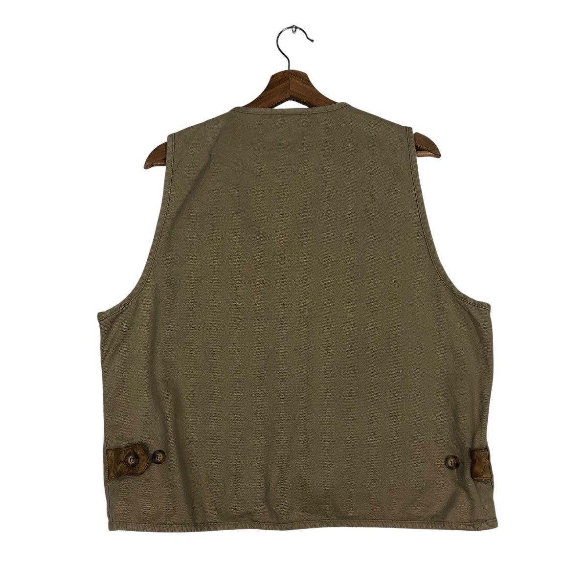Japanese Brand 📌Vintage Utility Vest Orvis Multi Pocket Biker Wear Size US M / EU 48-50 / 2 - 9 Thumbnail