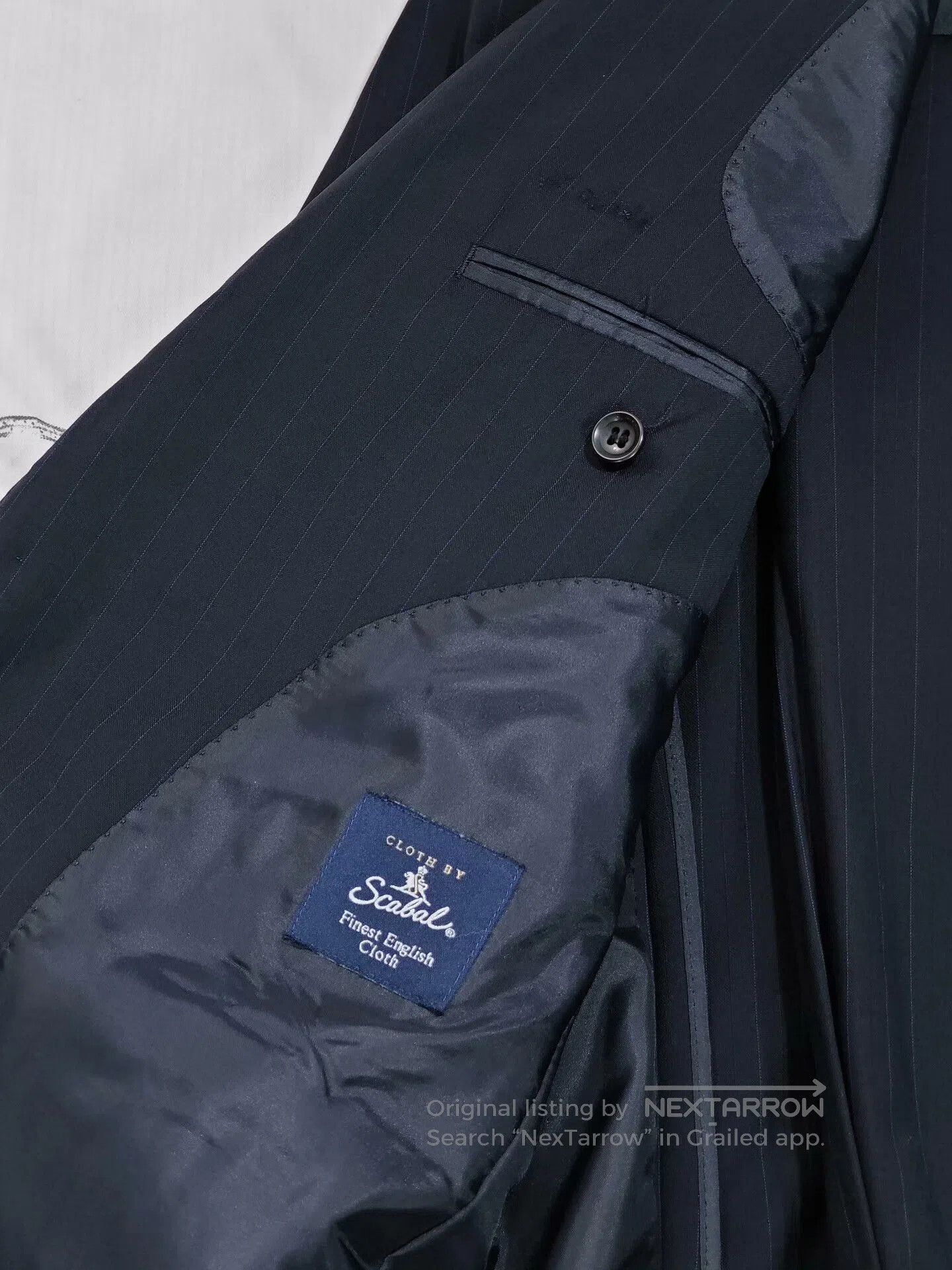SCABAL Scabal Custom Wool Linen Suit Set. Size US M / EU 48-50 / 2 - 7 Thumbnail