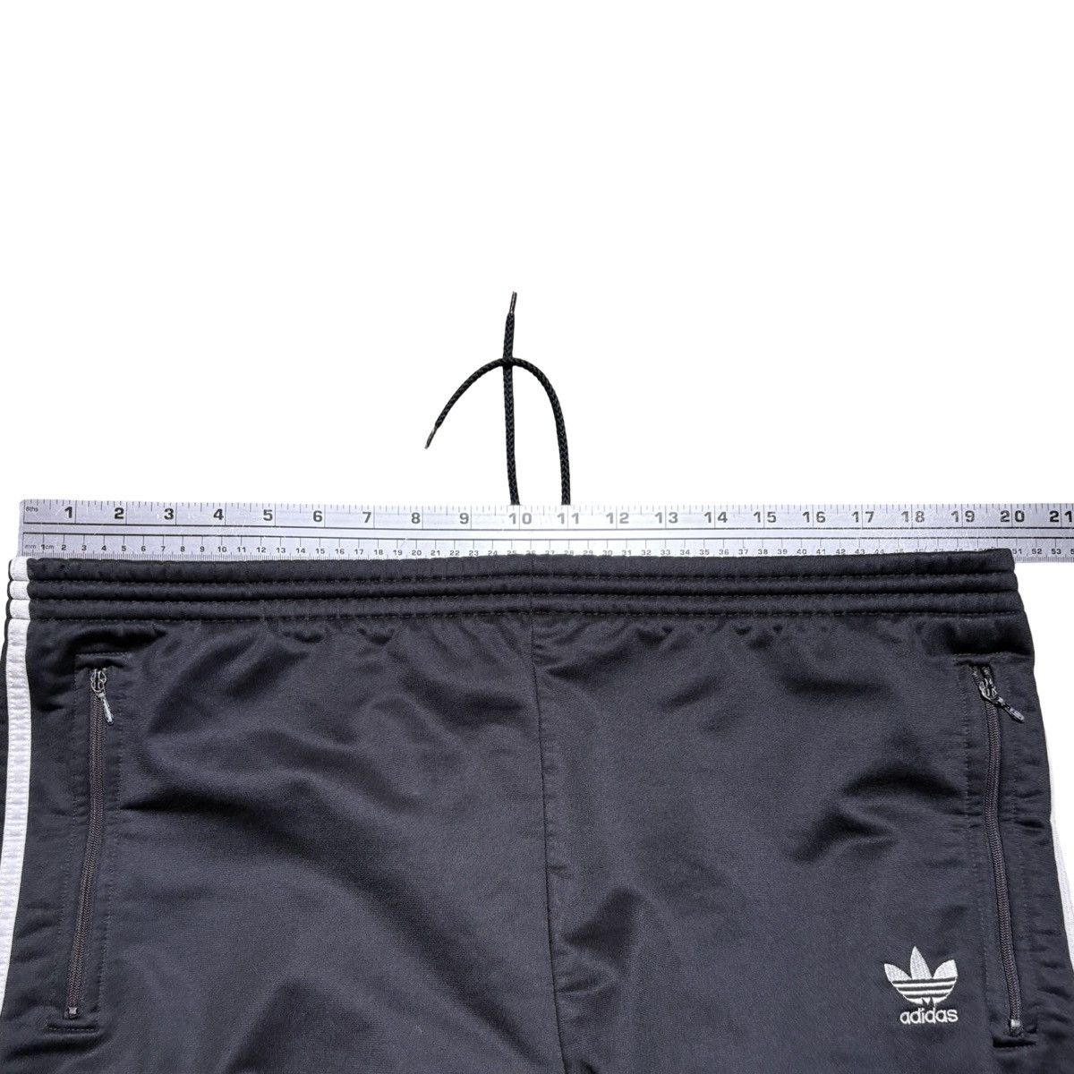 Adidas Vintage 90s Adidas Black Tre Foil Track Pants Men's Large Size US 38 / EU 54 - 4 Thumbnail