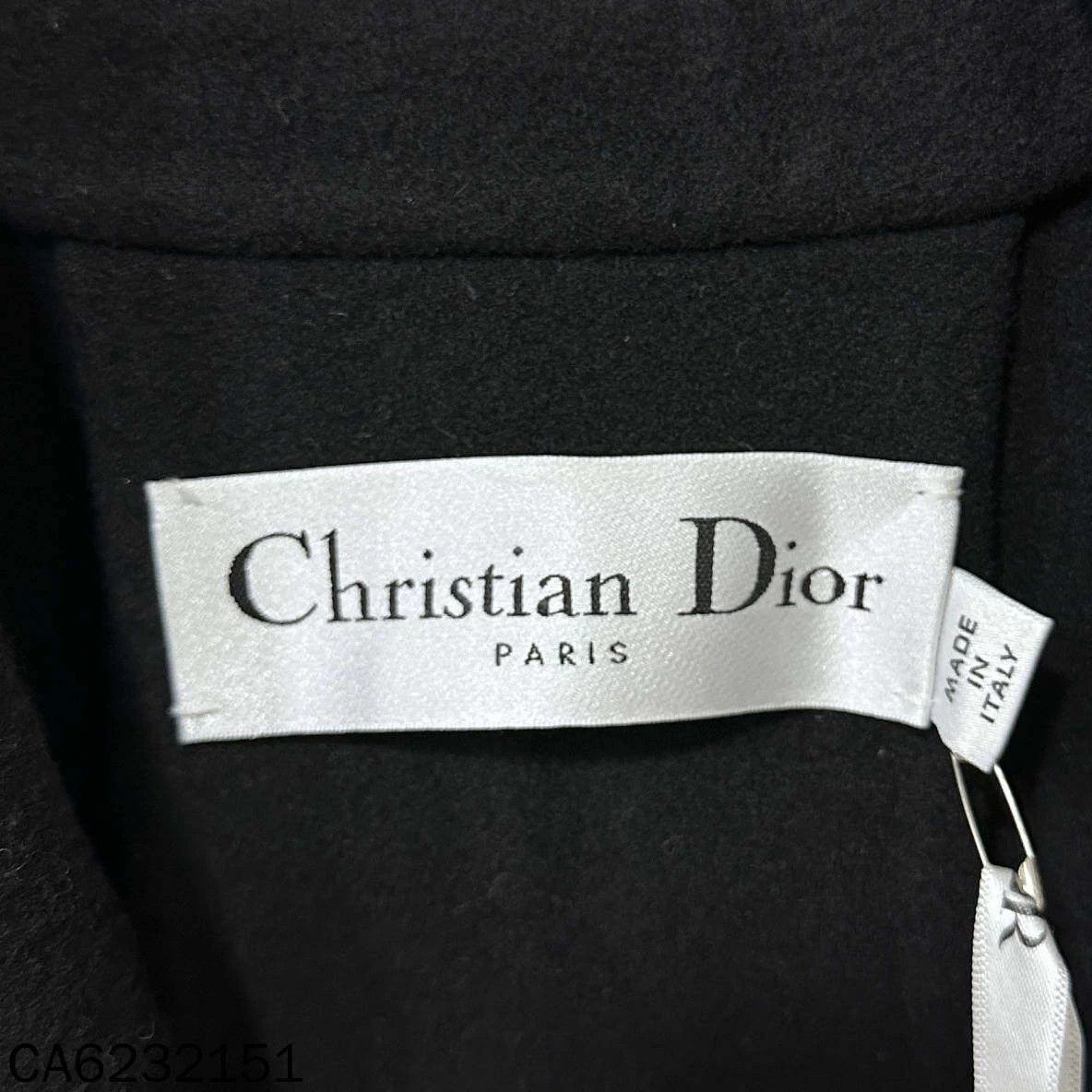 Dior Dior 2024 double-breasted gold buttoned wool overcoat 38 Size S / US 4 / IT 40 - 5 Thumbnail
