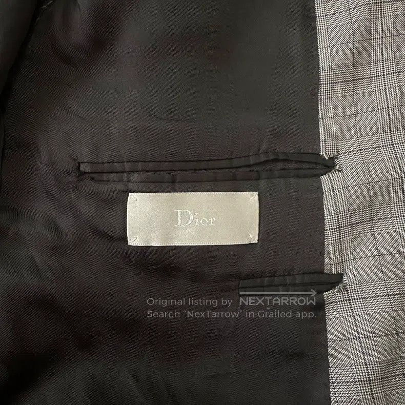 Dior Dior Prince's plaid suit Size 54R - 5 Thumbnail