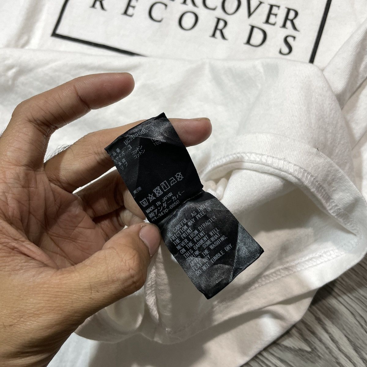 Undercover Undercover record tee Size US XL / EU 56 / 4 - 5 Thumbnail