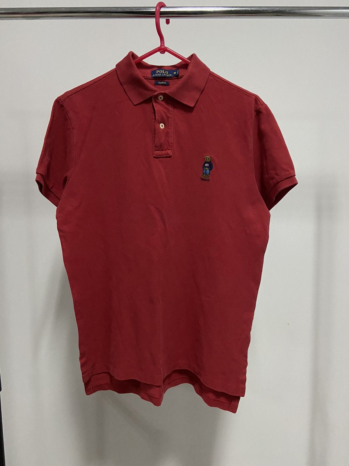 Polo Ralph Lauren × Vintage Polo Bear Ralph Lauren Vintage T Shirt Polos Small Logo Size US M / EU 48-50 / 2 - 1 Thumbnail