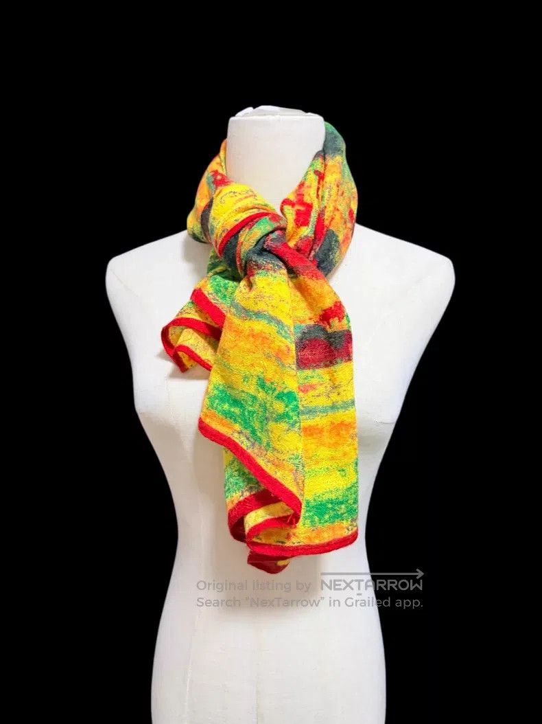 Kenzo Kenzo Scarf with vibrant tie-dye pattern| Size ONE SIZE - 7 Thumbnail