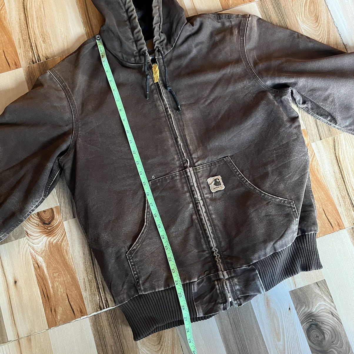 Carhartt Crazy Vintage Faded Carhartt Hooded Jacket Size US S / EU 44-46 / 1 - 8 Thumbnail