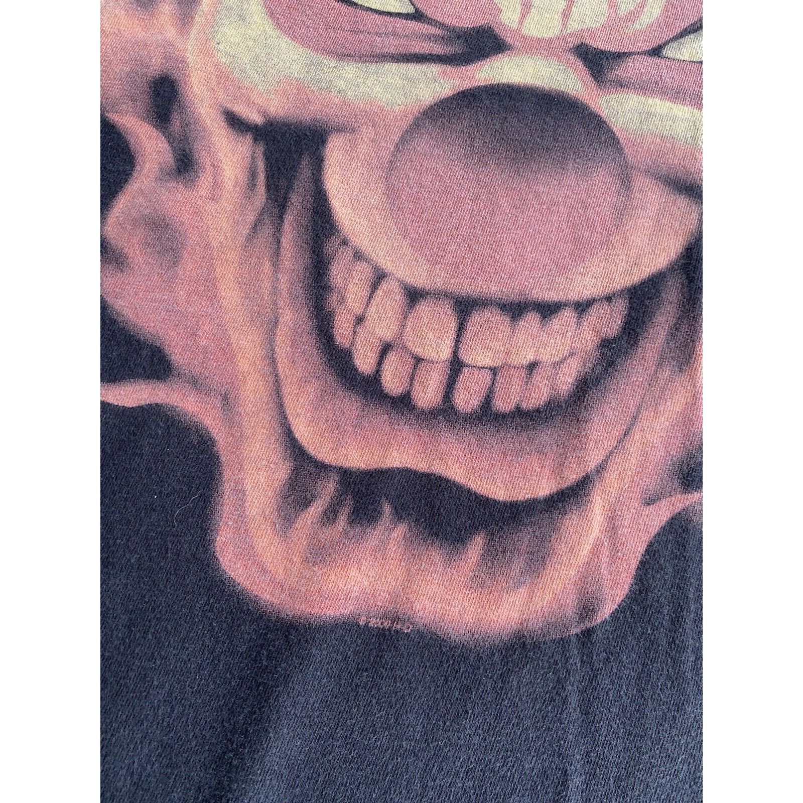 Harley Davidson Vintage Y2K Harley Davidson Clown Double Sided Shirt Size US XXL / EU 58 / 5 - 4 Thumbnail