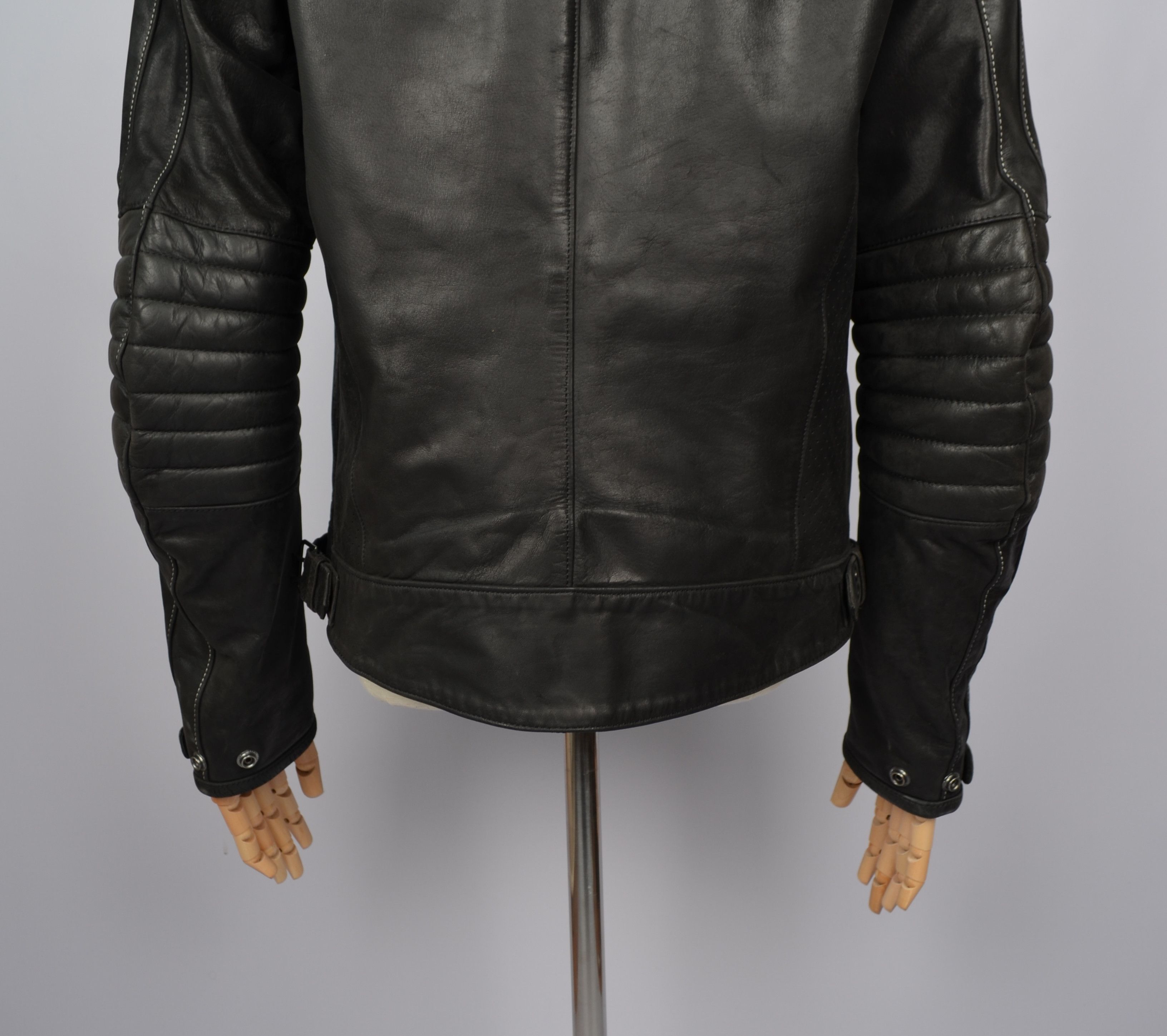 Harley Davidson Harley Davidson Zadar Womens Perforated Leather Biker Jacket Size L / US 10 / IT 46 - 10 Thumbnail