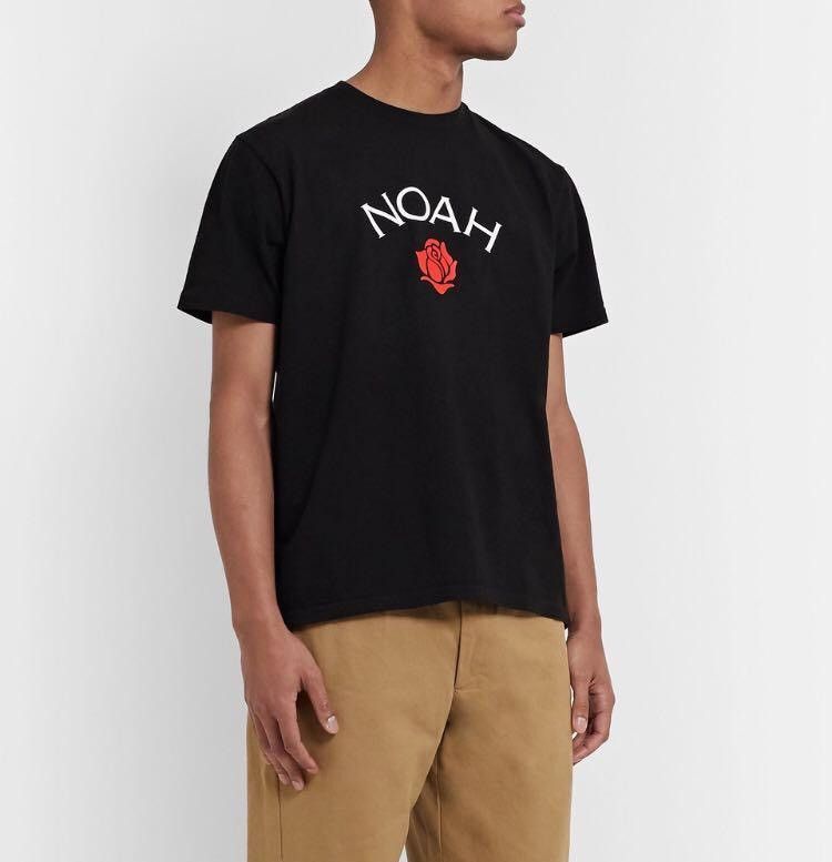 Noah FW20 Noah Embroidered Rose Logo Black Shirt Size US M / EU 48-50 / 2 - 3 Thumbnail