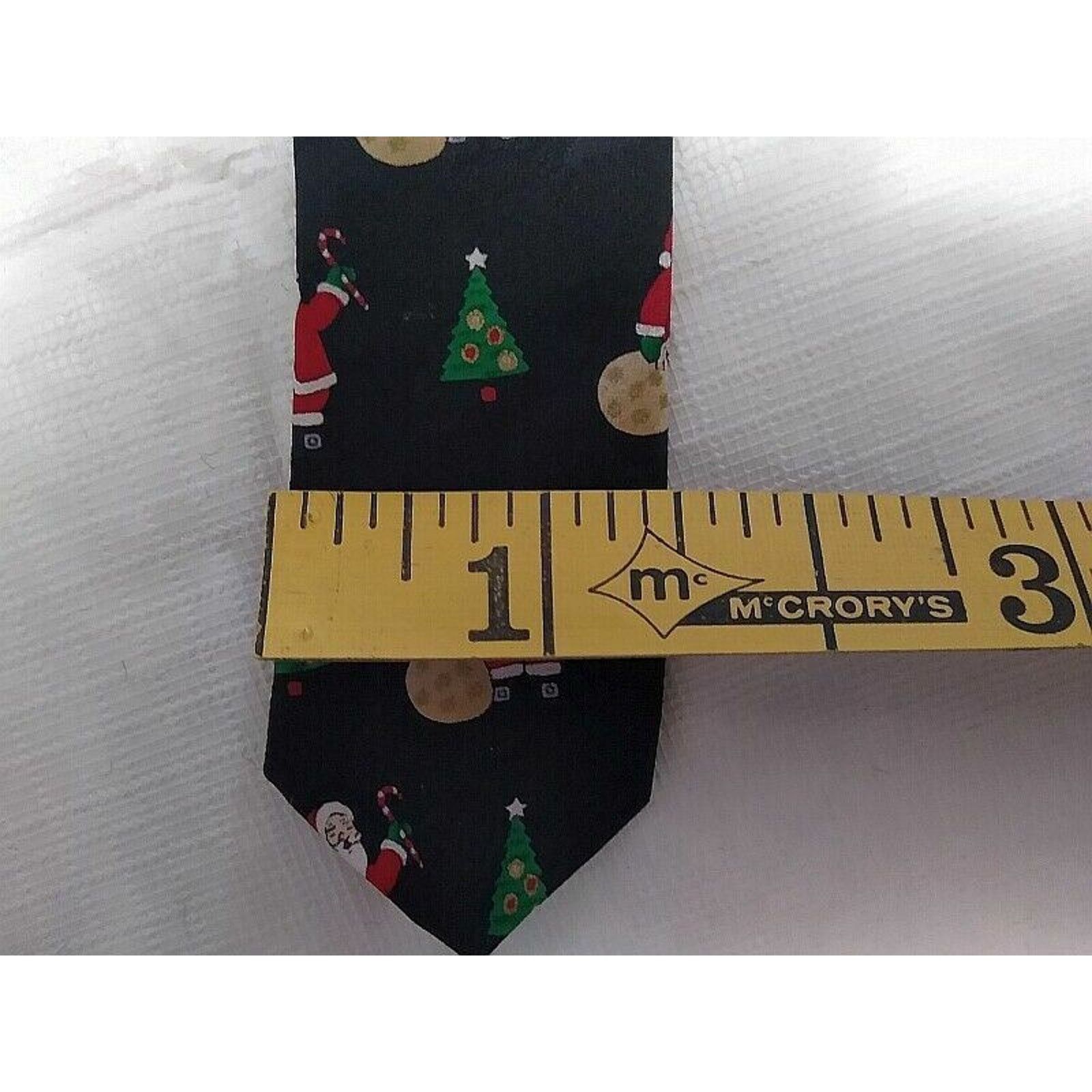 Other Santa, Candy Cane, Cmas Tree Tie Holiday Season! Hallmark Size ONE SIZE - 5 Thumbnail