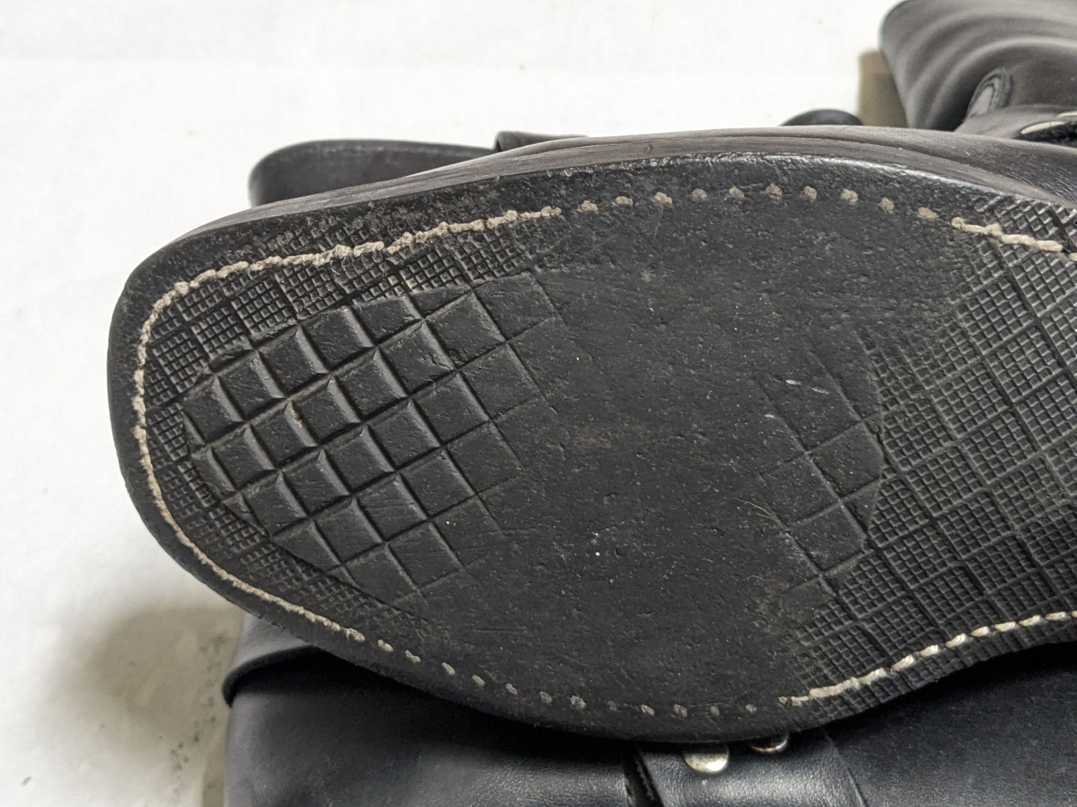 Frye Frye Harness Black Leather 9 M Leather Buckle Size US 9 / EU 42 - 20 Thumbnail