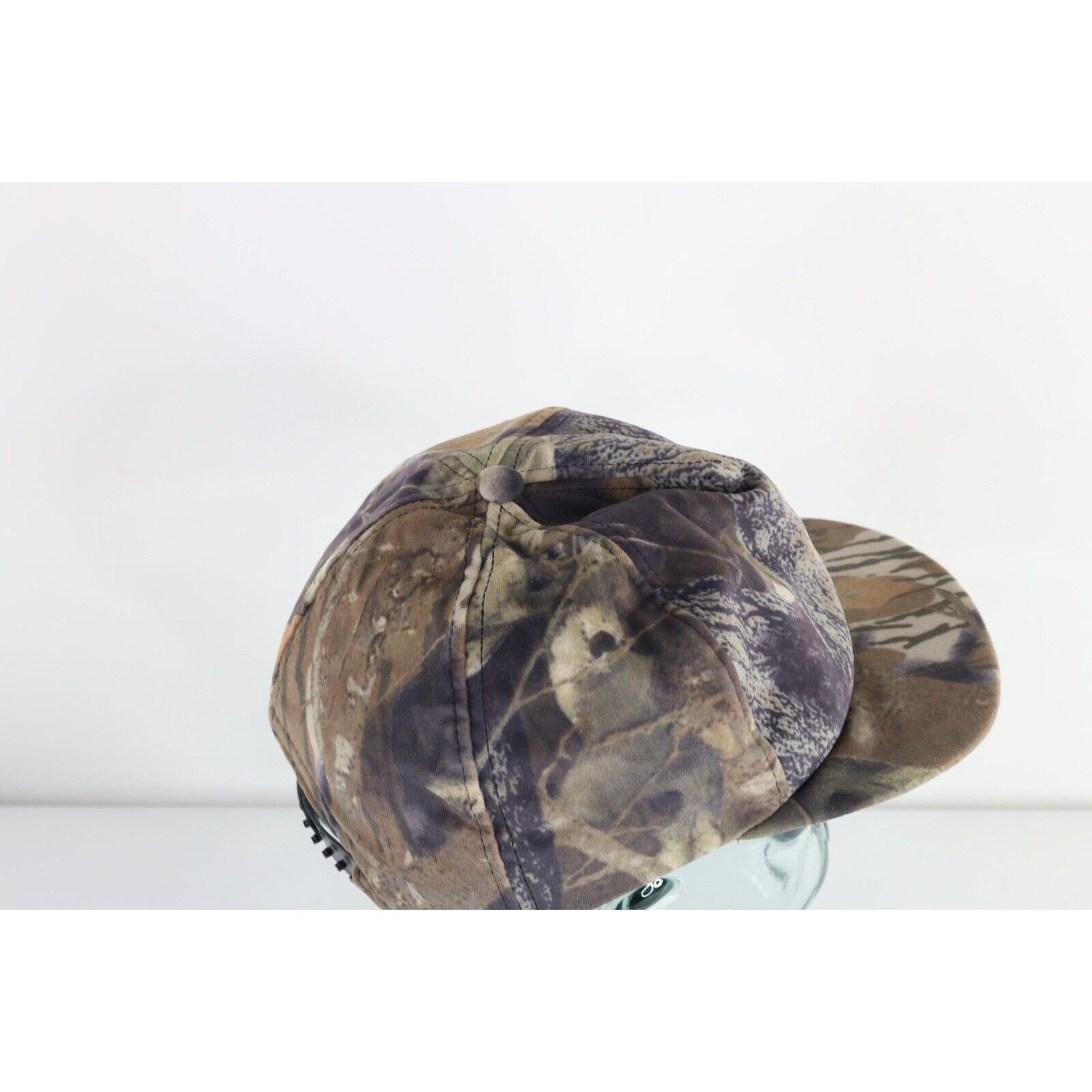 Vintage Vintage 80s Streetwear Camouflage Short Bill Hunting Hat Size ONE SIZE - 5 Thumbnail