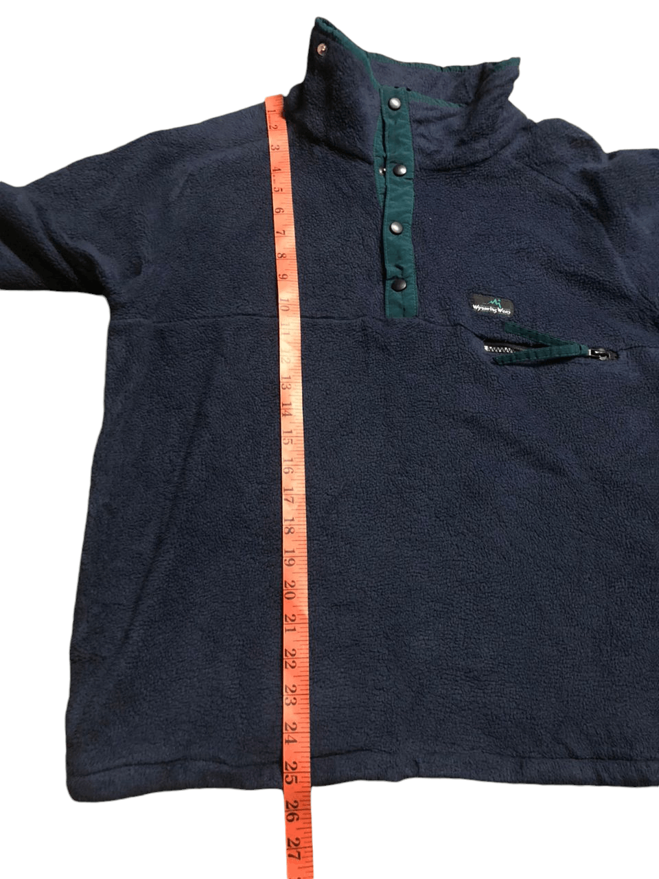 Vintage Vintage 90s Wyoming Wear Half Button Fleece Size US M / EU 48-50 / 2 - 22 Thumbnail