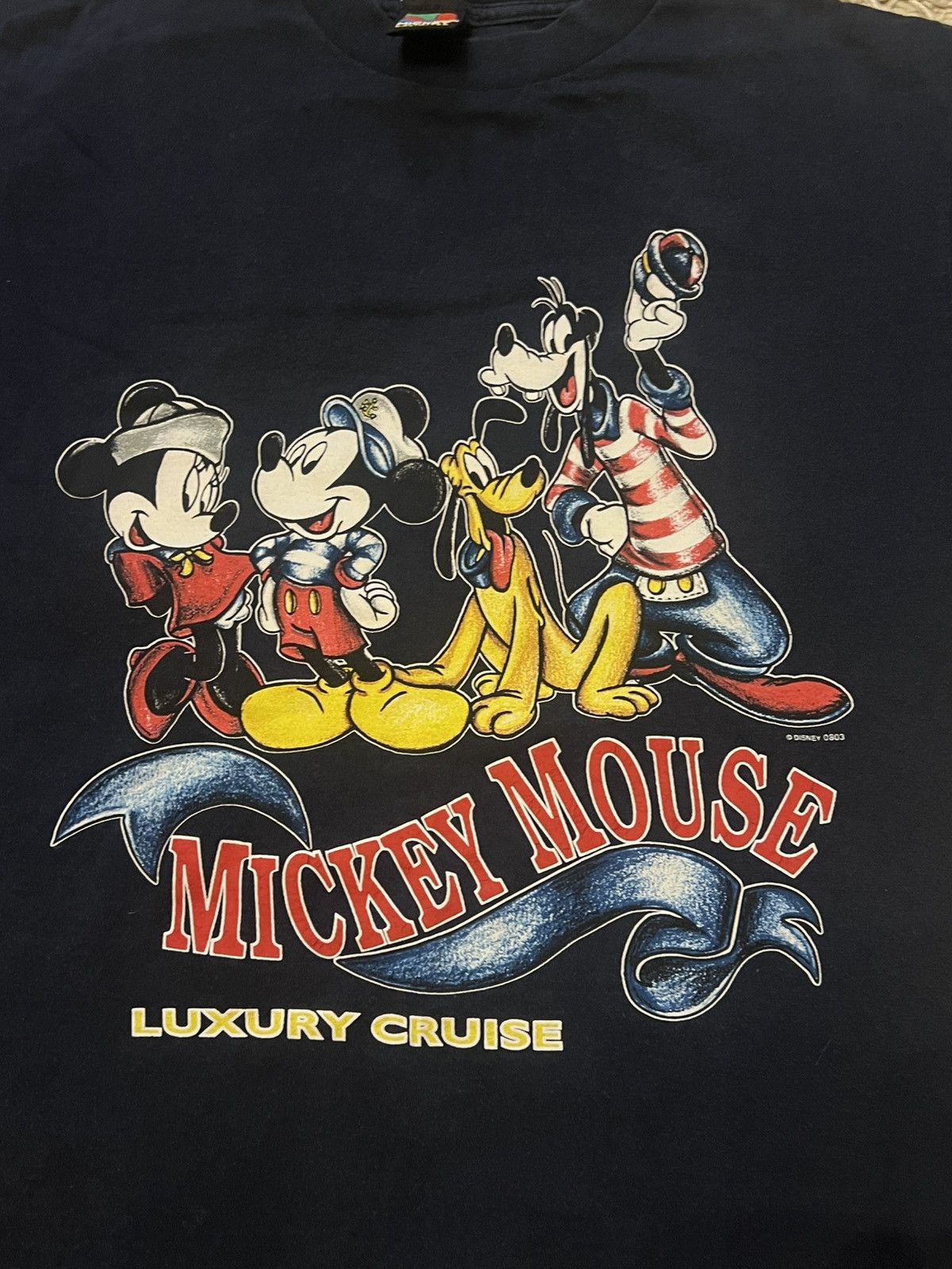 Disney Vintage Disney Mickey Mouse unlimited rare t-shirt y2k Size US L / EU 52-54 / 3 - 2 Thumbnail