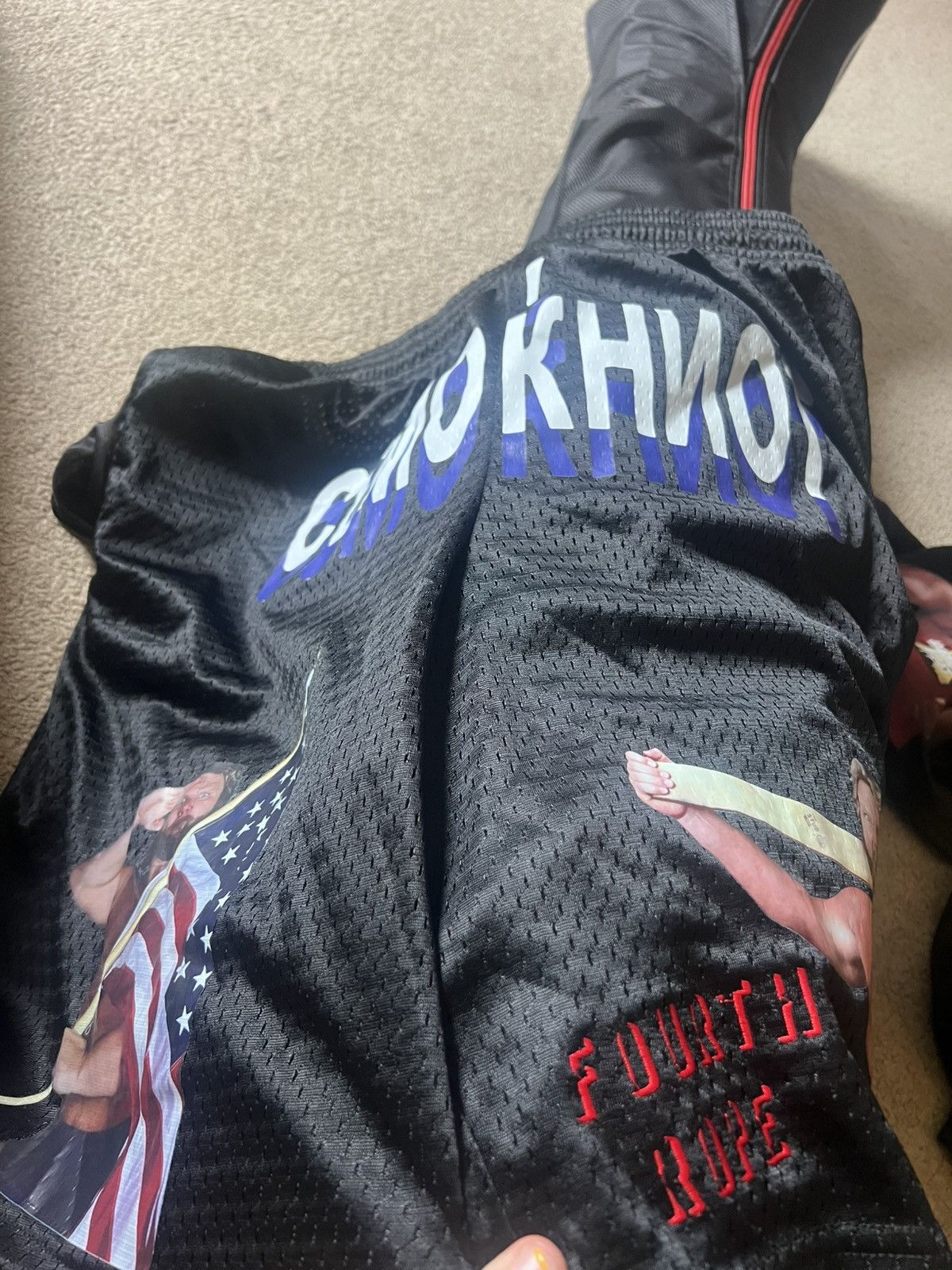 Champion 4th Rope Champion Westside Gunn Nacksaw black shorts medium Size US 30 / EU 46 - 1 Thumbnail