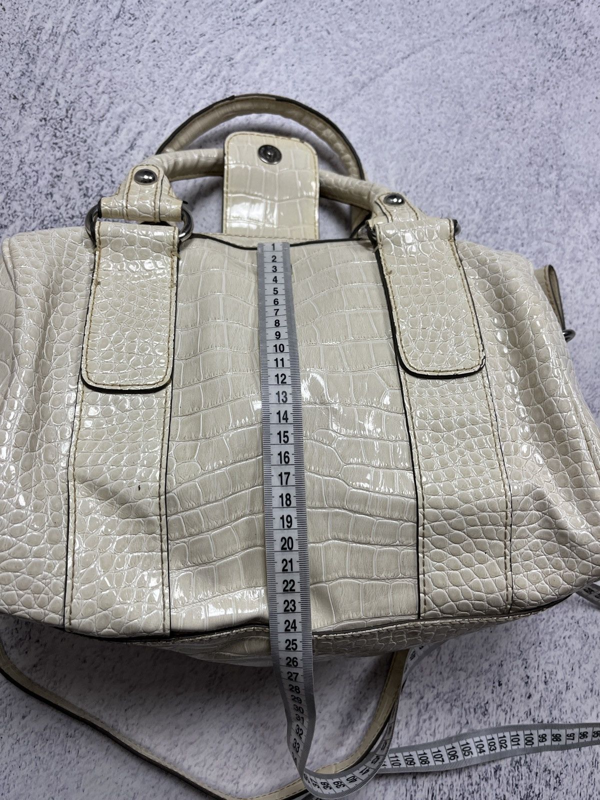 Guess Guess Vintage Buckle Logo Shoulder Bag 00’s Y2k Avant Garde Size ONE SIZE - 11 Thumbnail