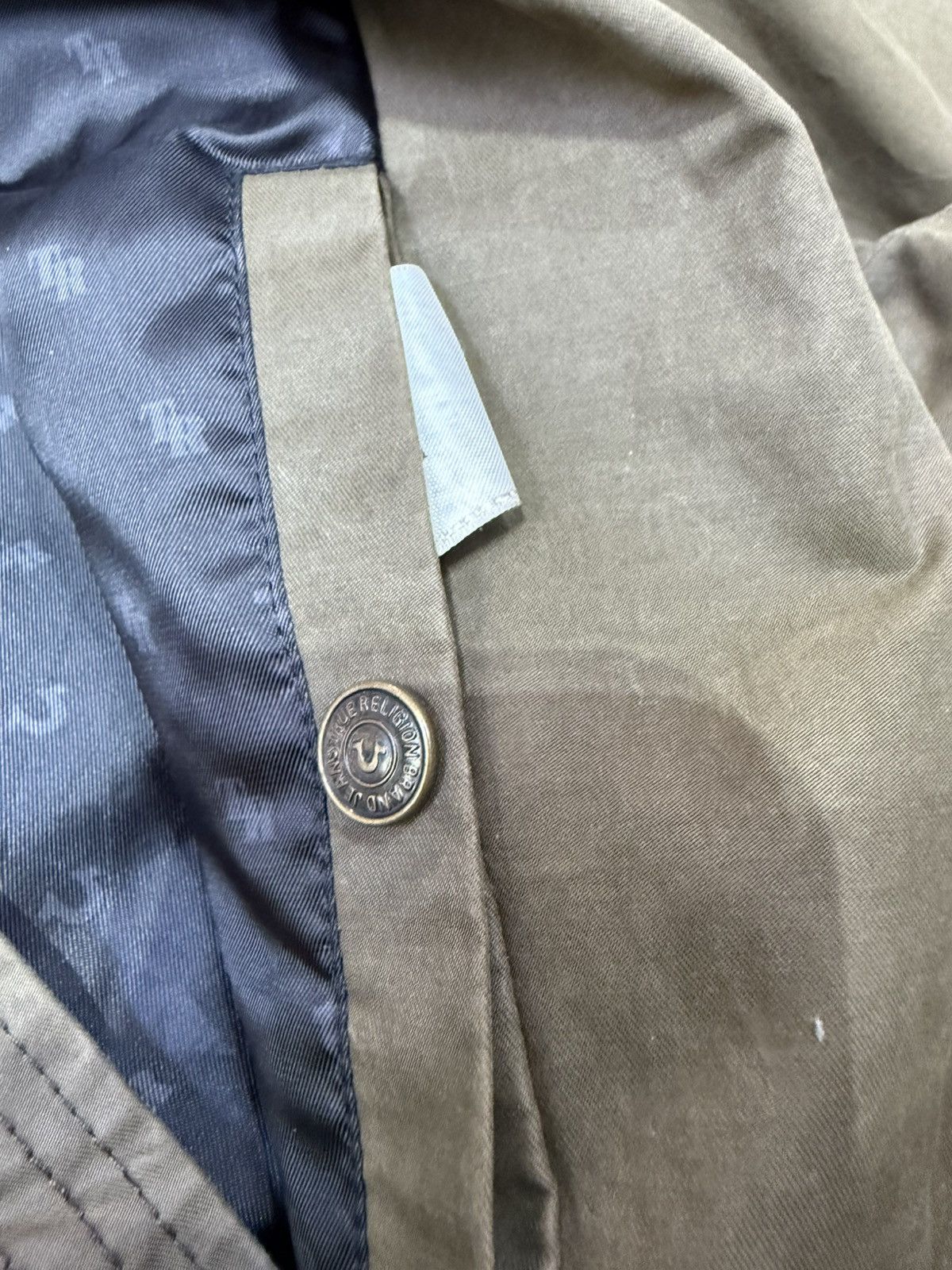 True Religion 90’s TRUE RELIGION RARE MULTI LOGO Y2K RETRO ZIP JACKET Size US L / EU 52-54 / 3 - 9 Thumbnail