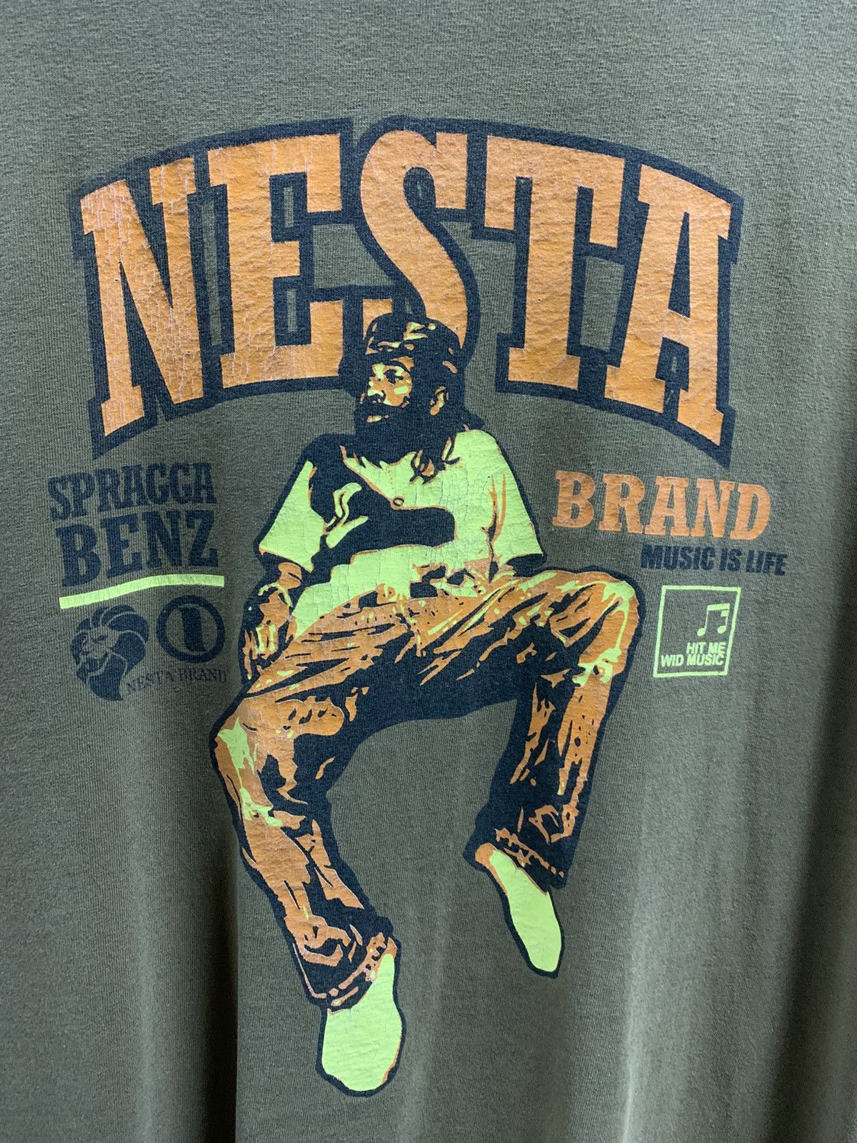Vintage Vintage Nesta Brand T-Shirt Size US XXL / EU 58 / 5 - 4 Thumbnail