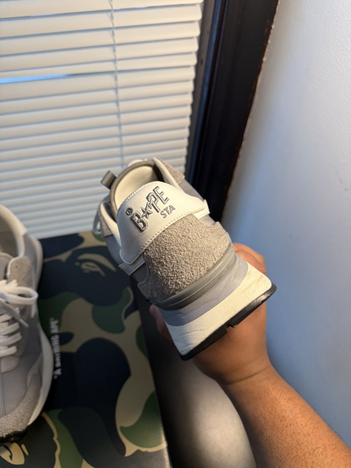 Bape Bape Roadsta Express Grey Size 11 US / 44 EU Size US 11 / EU 44 - 5 Thumbnail