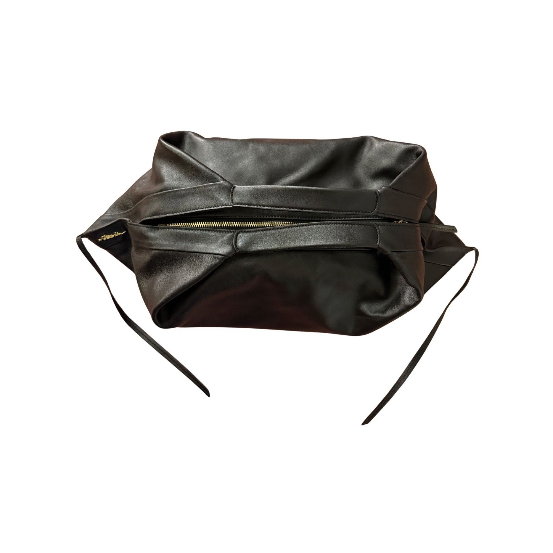 3.1 Phillip Lim 3.1 Phillip Lim Luna Leather Hobo Bag Black NWT $595 Size ONE SIZE - 5 Thumbnail