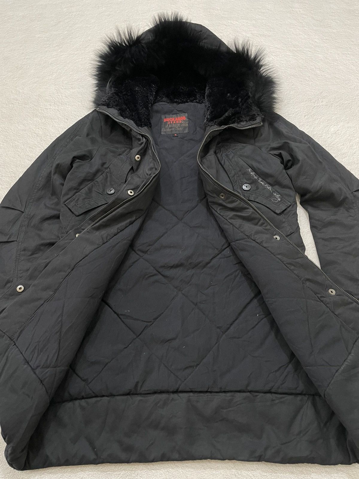 Japanese Brand Avant Garde If6was9 Style Japanese Buckaro Parka Hooded Fur Size US M / EU 48-50 / 2 - 8 Thumbnail