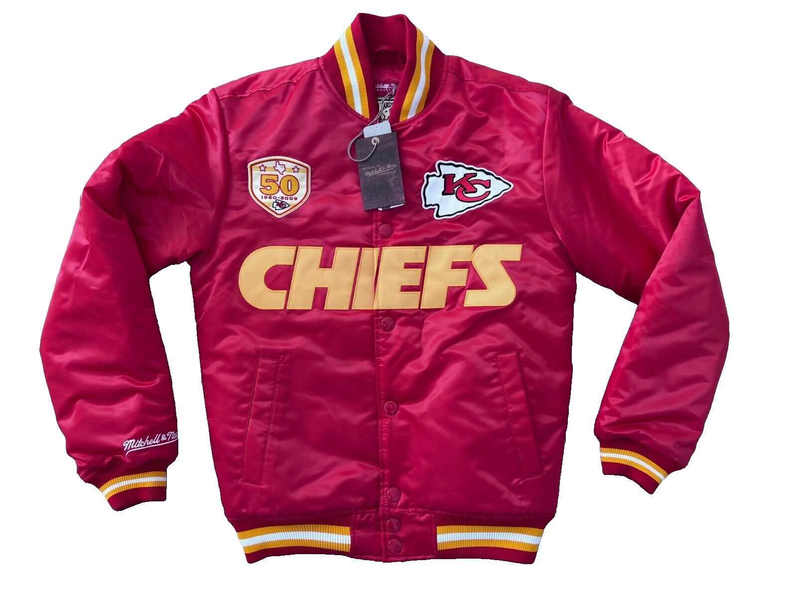 Mitchell & Ness MItchell & Ness NFL Kansas City Chiefs Bomber Jacket Size S / US 4 / IT 40 - 1 Thumbnail