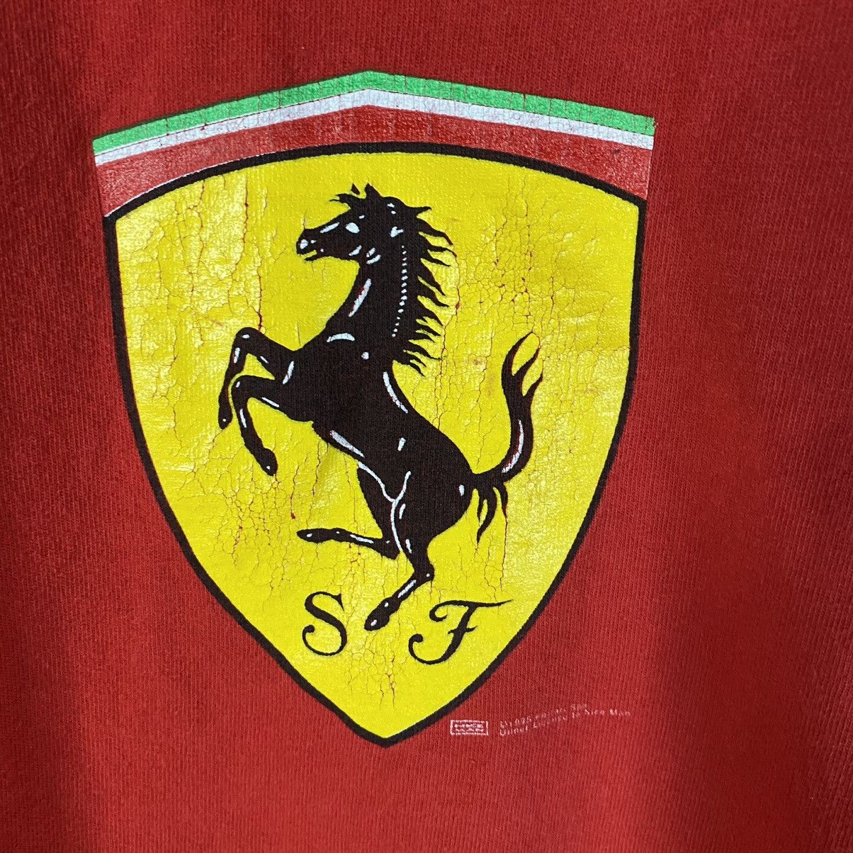 Ferrari × Vintage Vintage Ferrari Logo Shirt Size US L / EU 52-54 / 3 - 2 Thumbnail