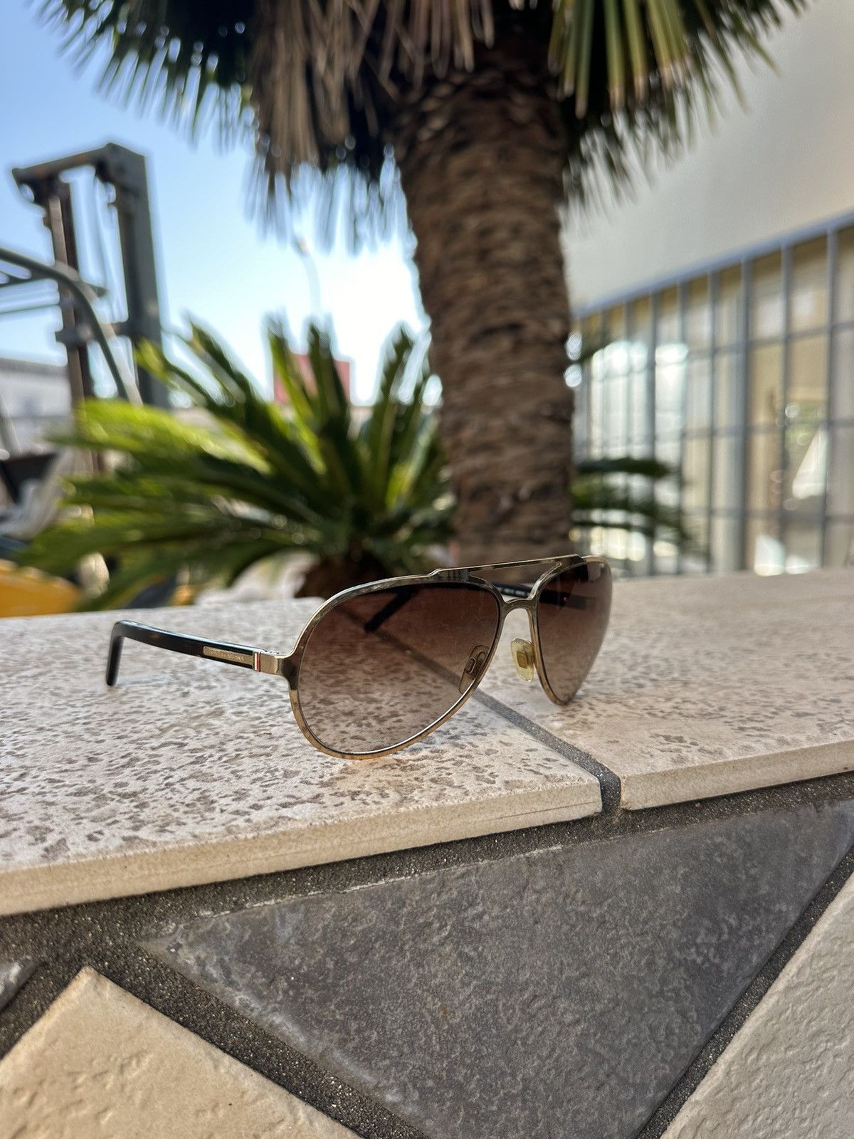 Dolce & Gabbana Dolce&Gabbana Sunglasses Gold 2081 Size ONE SIZE - 1 Thumbnail