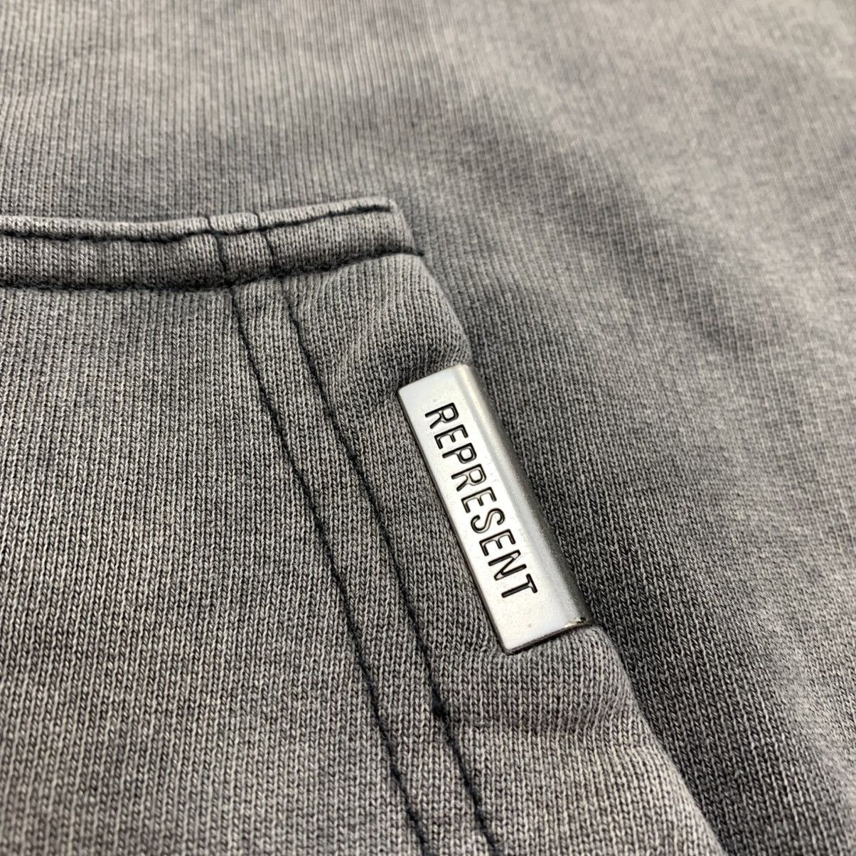 Represent Clo. Represent XXS Hoodie Mascot Initial Vintage Grey Hoodie Size US XXS / EU 40 - 7 Thumbnail