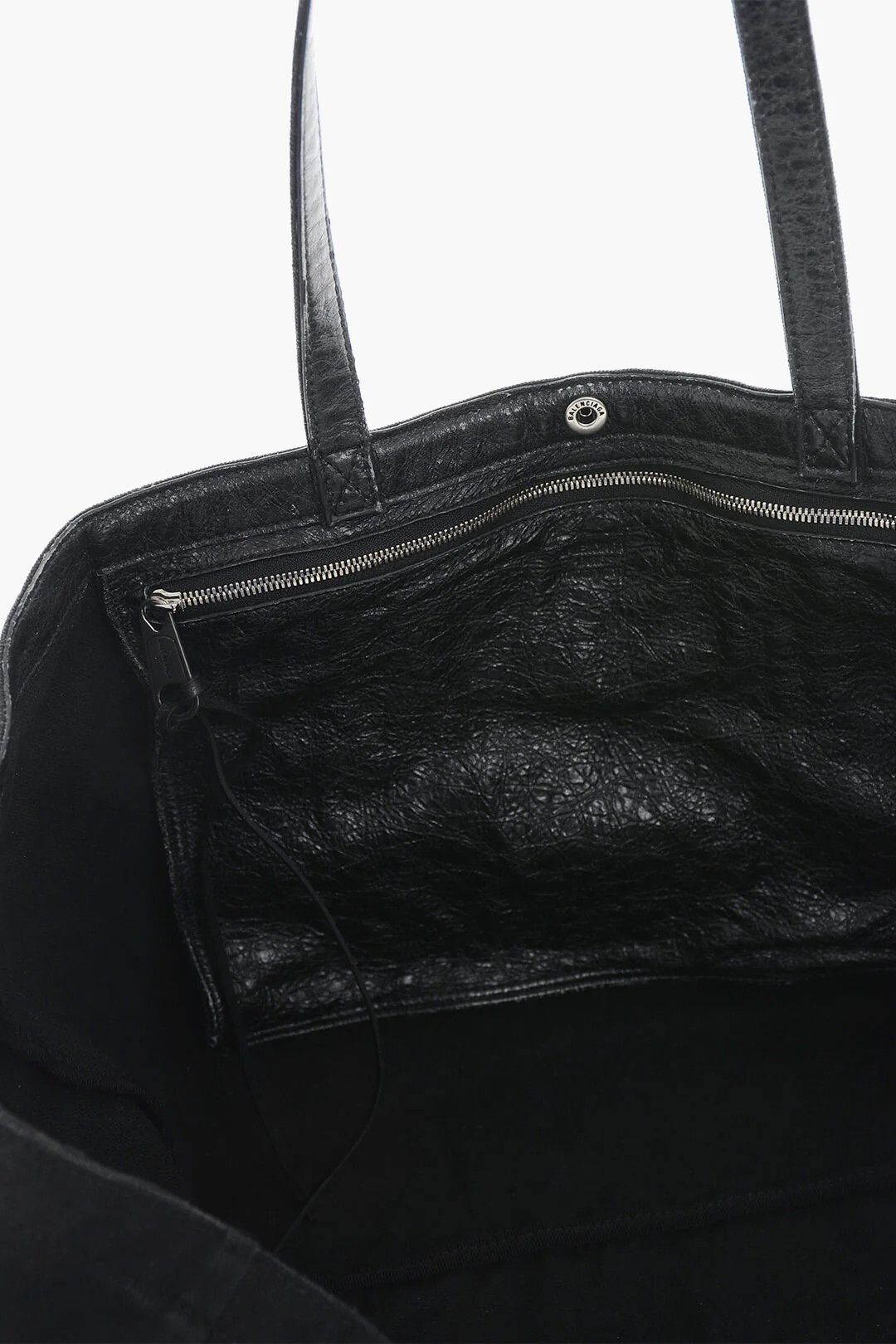 Balenciaga og1mm0326 Size: OS / Maxi Cotton Tote Bag in Black Size ONE SIZE - 4 Thumbnail