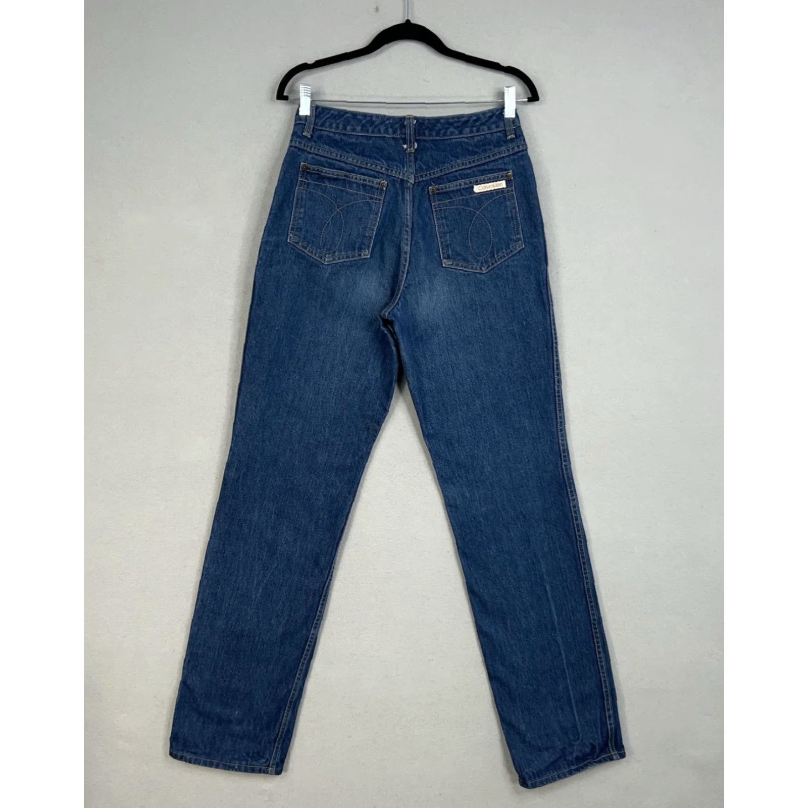 Calvin Klein VINTAGE Calvin Klein Jeans Womens 28 Tall High Rise Denim 80s Classic Casual Size 28" / US 6 / IT 42 - 7 Thumbnail