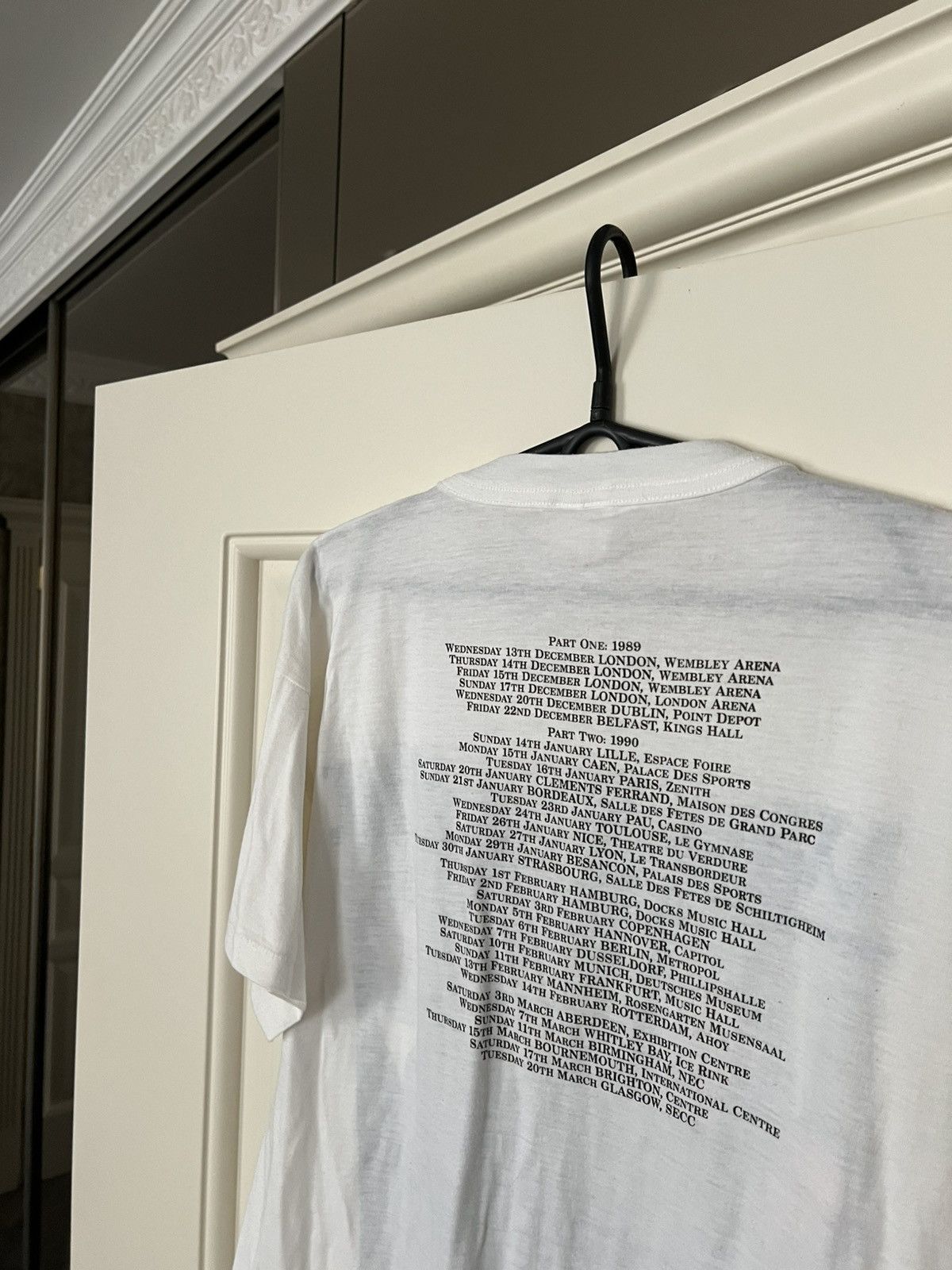 Band Tees Vintage 1989 Wet Wet Wet Band Tee T-Shirt Size XL Size US XL / EU 56 / 4 - 14 Thumbnail