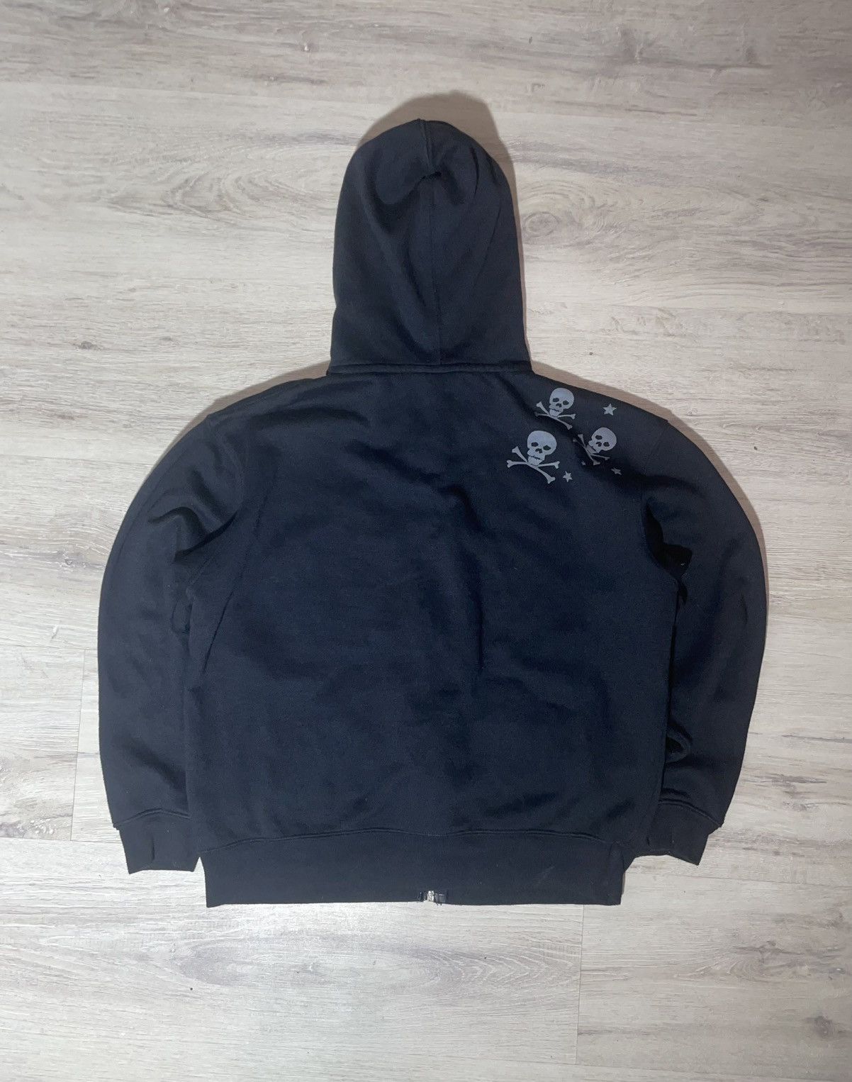 No Fear No Fear Zip Hoodie Skull Y2K Archive (XS / S Womens Fit) Size US XS / EU 42 / 0 - 2 Thumbnail