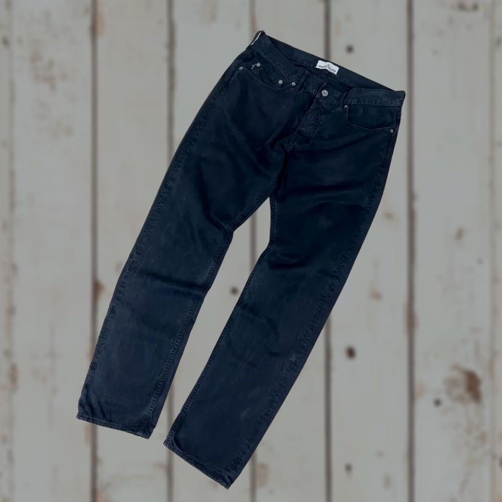 Stone Island Stone Island Pants Mens 32 Black Cotton Slim Front Chino 2018 VINTAGE? Size US 32 / EU 48 - 1 Thumbnail