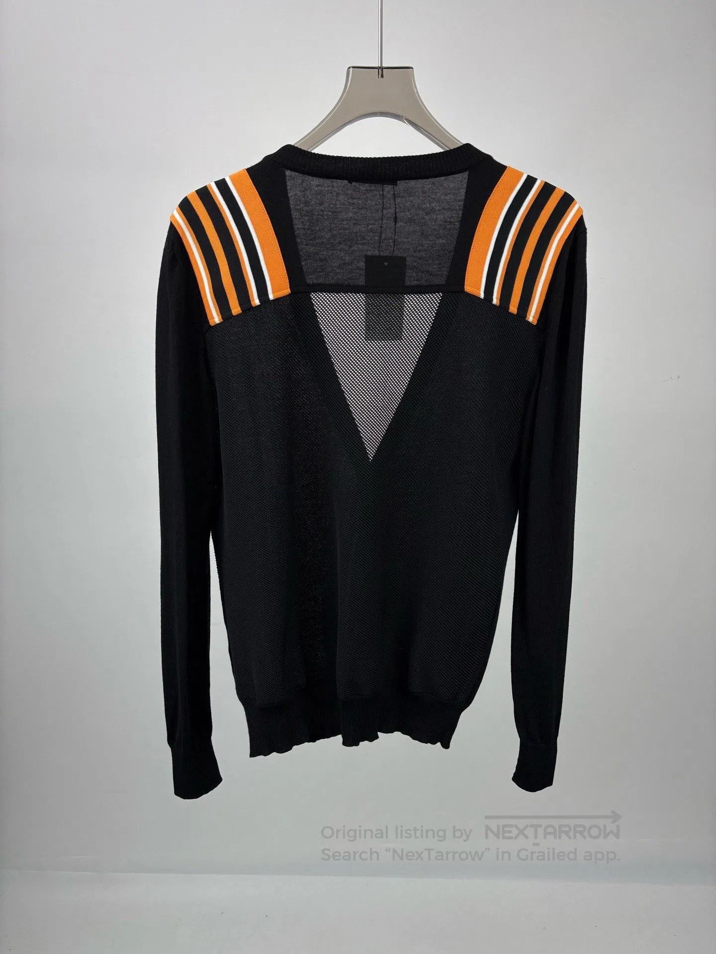 Balmain BALMAIN Striped Knit Cardigan. Size US M / EU 48-50 / 2 - 2 Thumbnail