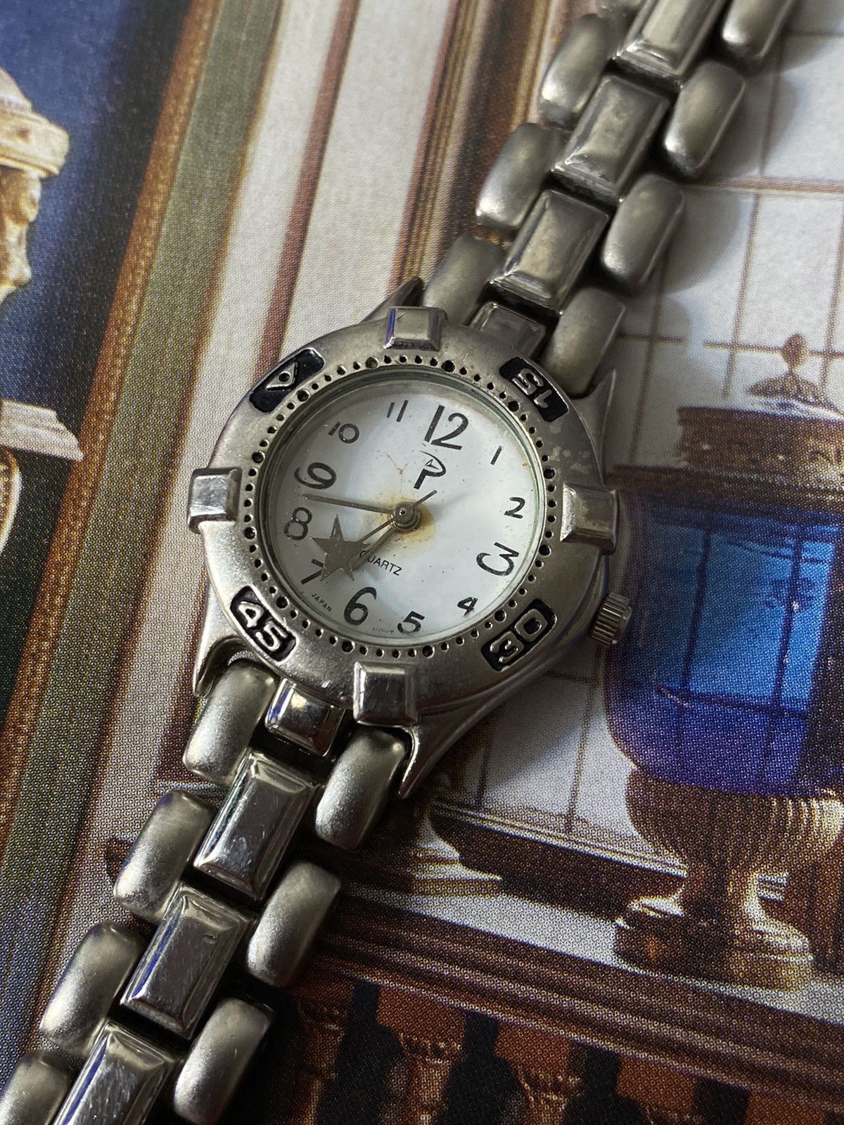 Jewelry Vintage P Quartz Star Japan Retro Watch Size ONE SIZE - 3 Thumbnail