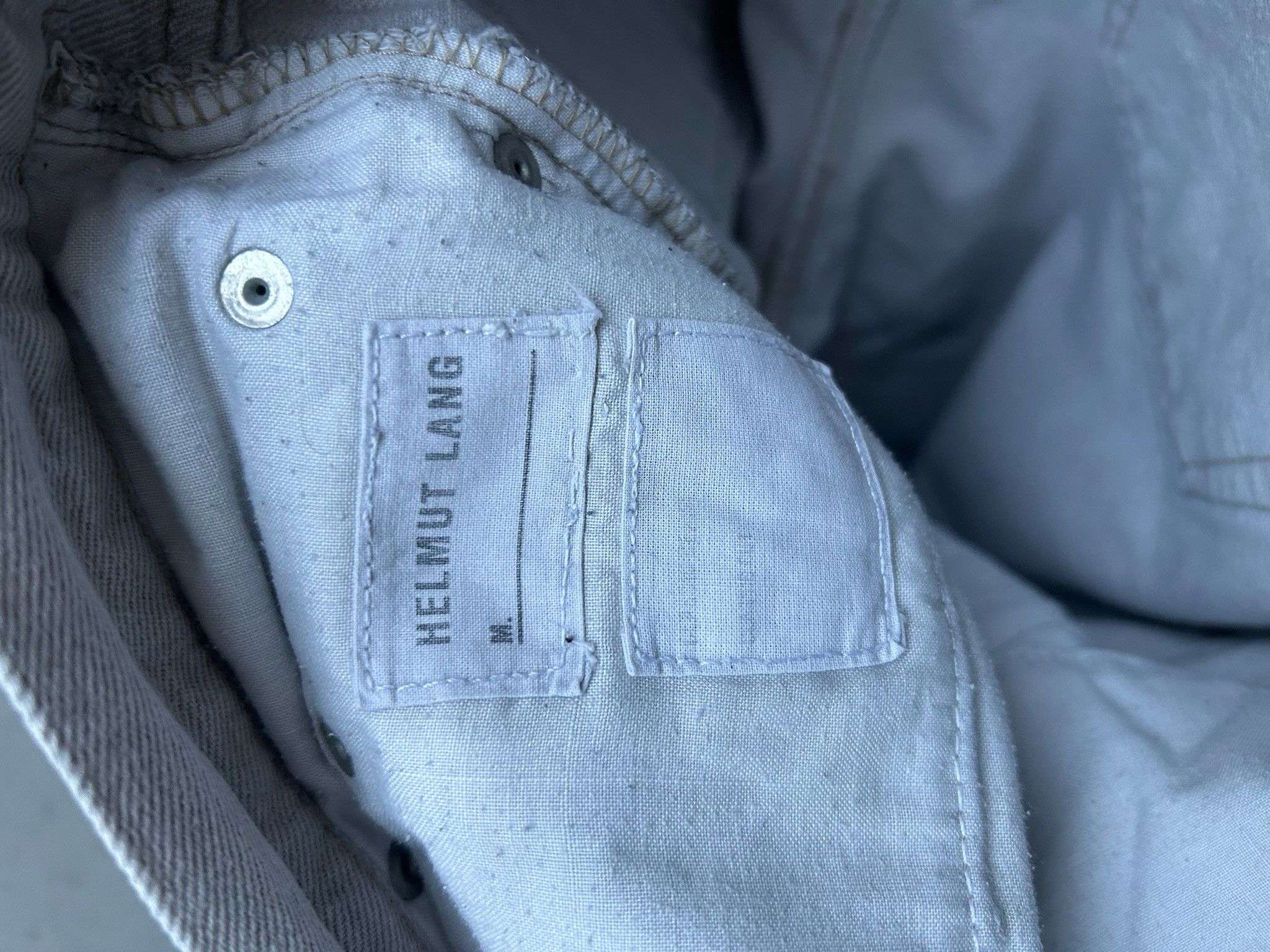 Helmut Lang Helmut Lang 90's Light Grey Denim Size US 28 / EU 44 - 5 Thumbnail