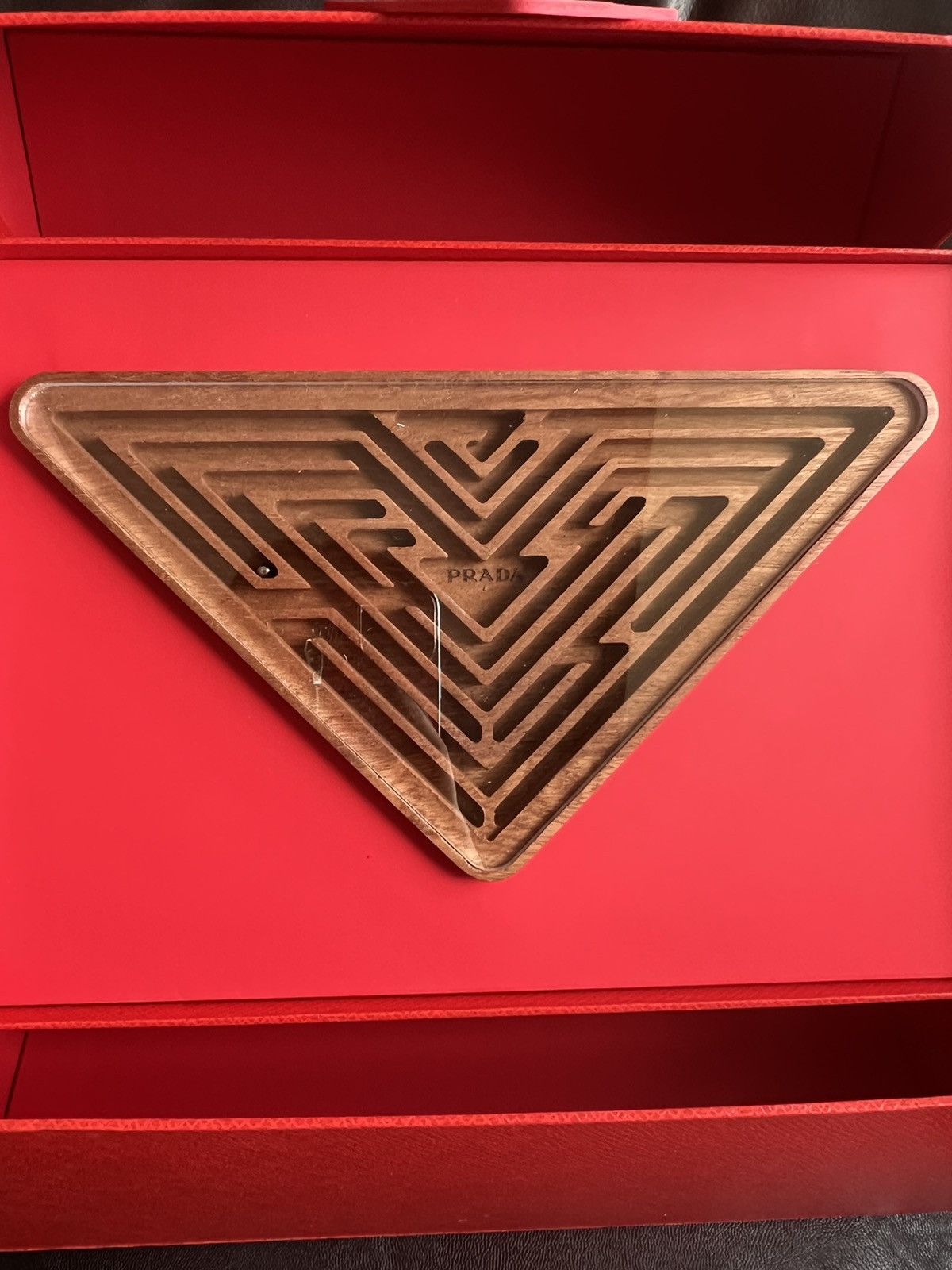 Prada 🔺Prada wooden maze game home decor with dragon red packets Size ONE SIZE - 5 Thumbnail