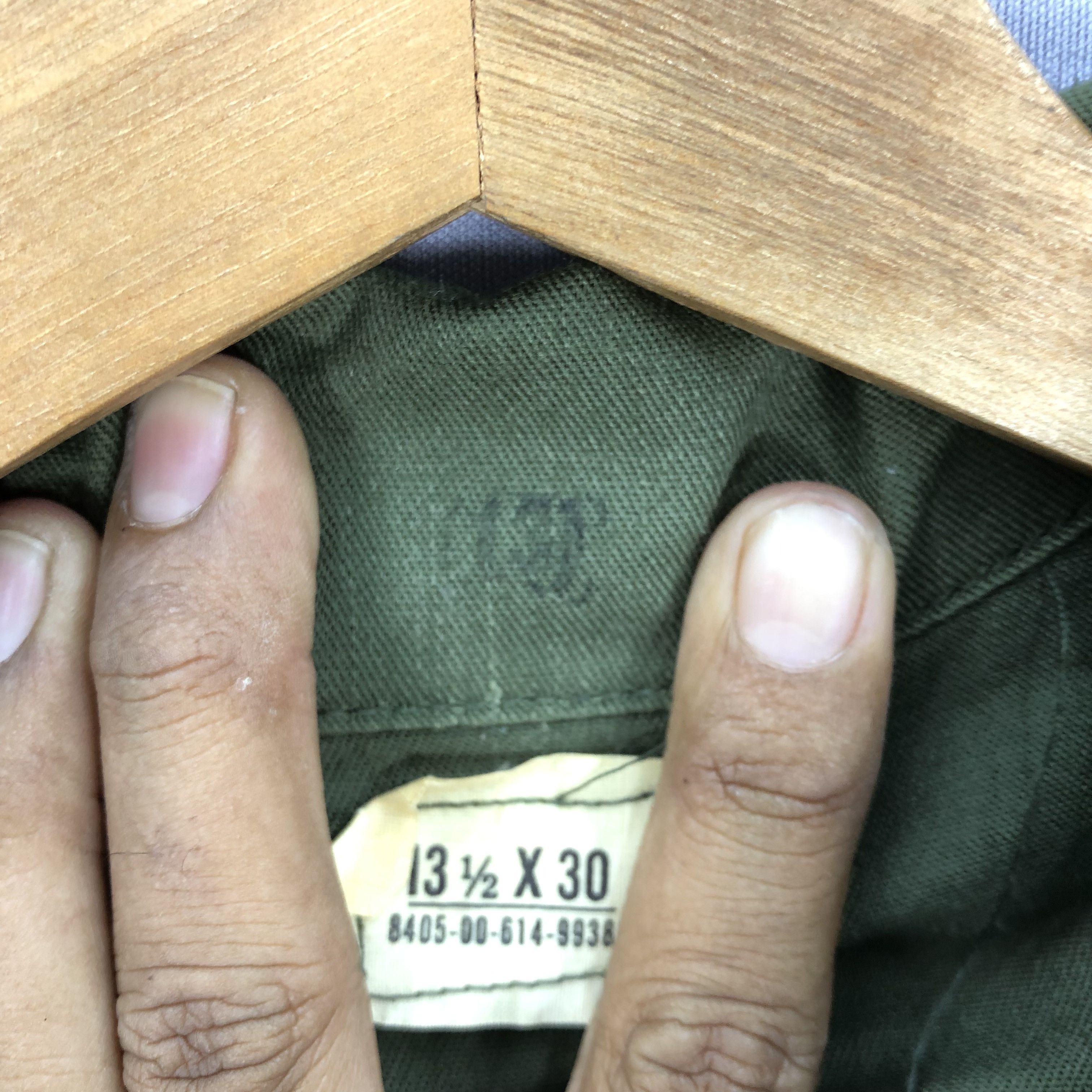 Vintage Vintage 80s OG 507 Military Work Wear Shirt Jacket Size US S / EU 44-46 / 1 - 8 Thumbnail