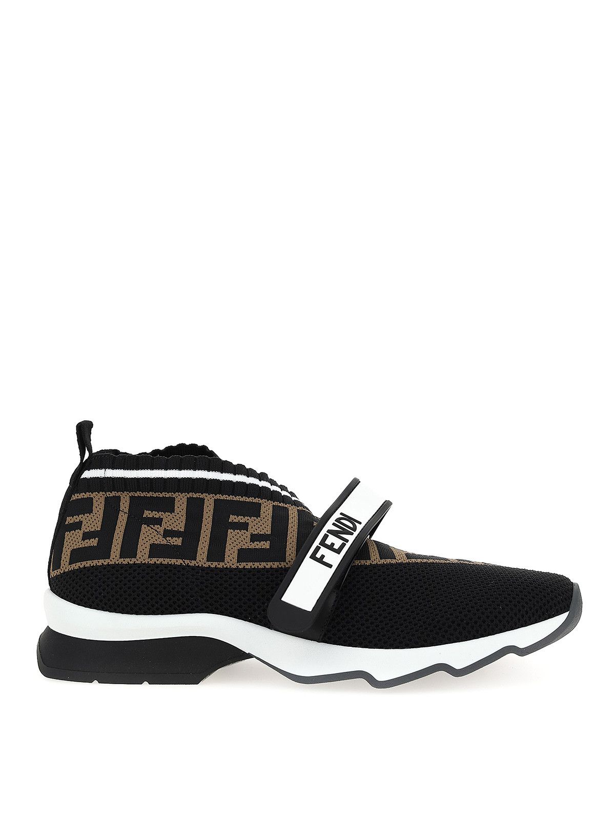 Fendi o1s1wg111224 Rockoko Sneakers in Multicolor Size US 8 / IT 38 - 1 Thumbnail
