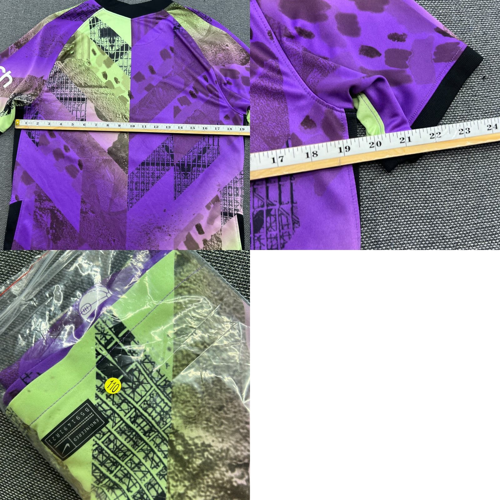 Nike Nike Tottenham Hotspur 2021 2022 Third Football Jersey Mens Medium Shirt Adult M Multicolor Nike Shirt Sports Football Moisture Wicking Quick Dry Mens Size US M / EU 48-50 / 2 - 9 Thumbnail