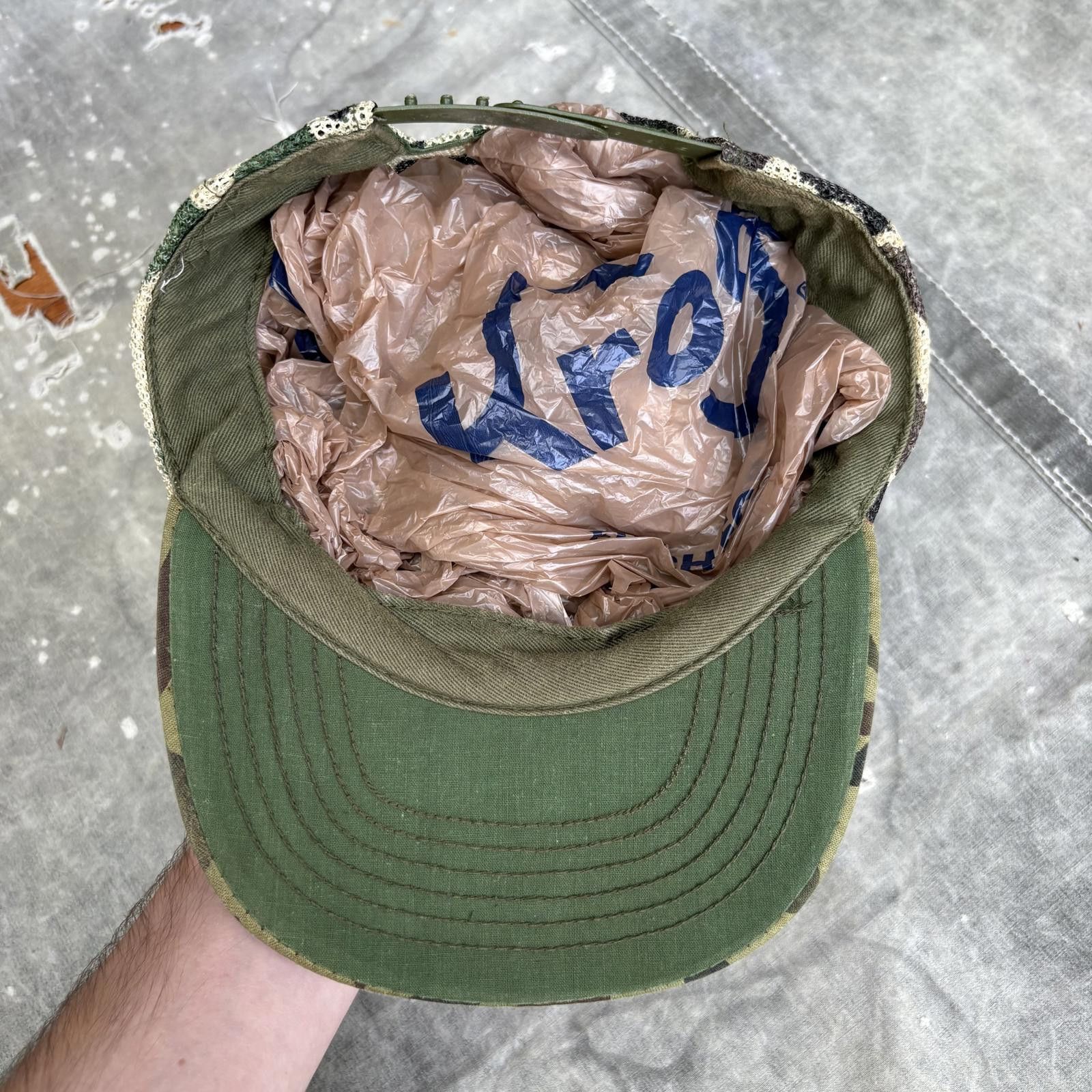 Vintage Vintage 80s 90s Cash Lumber Co. Arkansas Camo Trucker Hat Size ONE SIZE - 2 Thumbnail