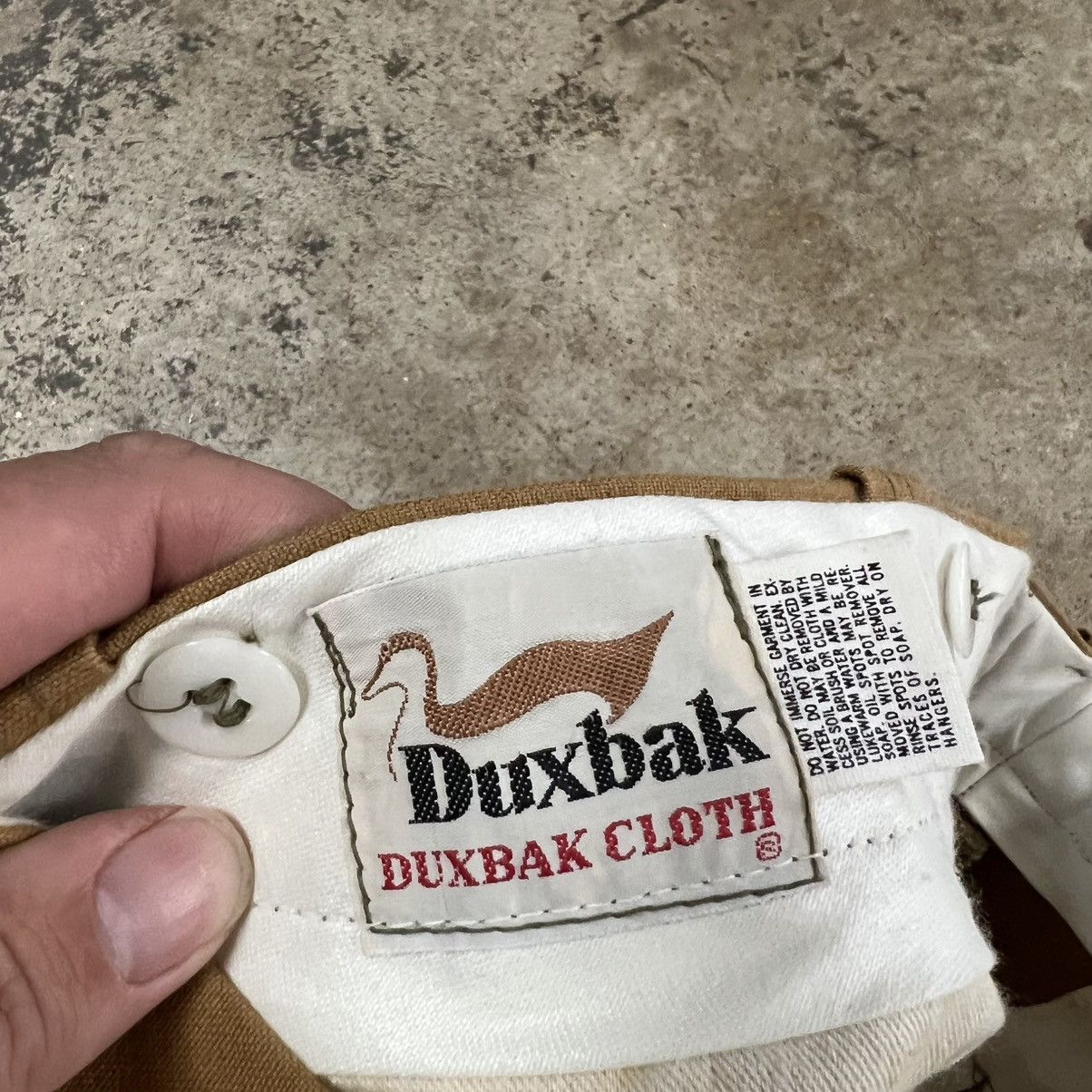 Carhartt × Levi's × Vintage Vintage 1950s duxbak pants Size US 34 / EU 50 - 2 Thumbnail