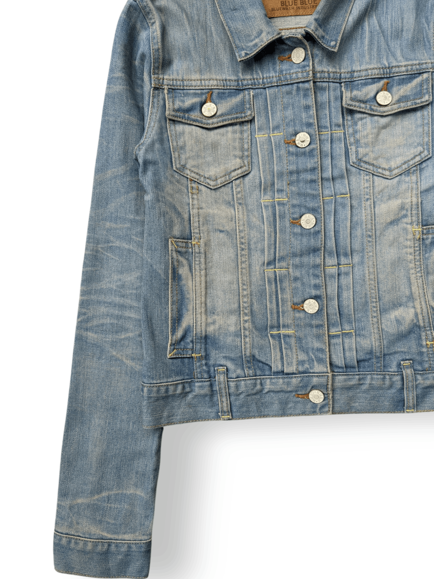 Blue Blue Japan Blue Blue Trucker Jeans Size XS / US 0-2 / IT 36-38 - 8 Thumbnail