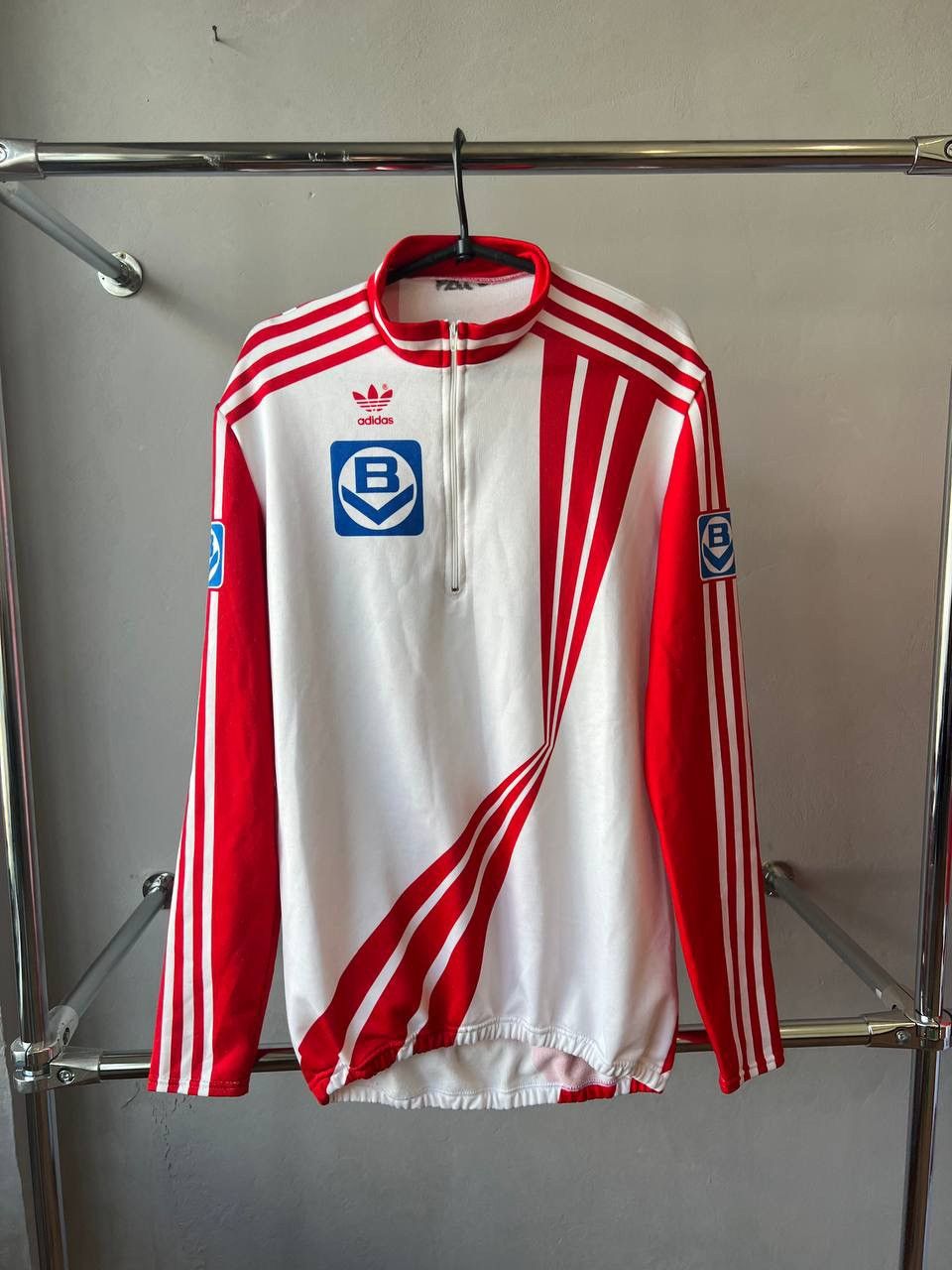 Adidas 1970/80’S VERY RARE ÖSTERREICH AUSTRIA CYCLING BIKE JERSEY Size US L / EU 52-54 / 3 - 2 Thumbnail