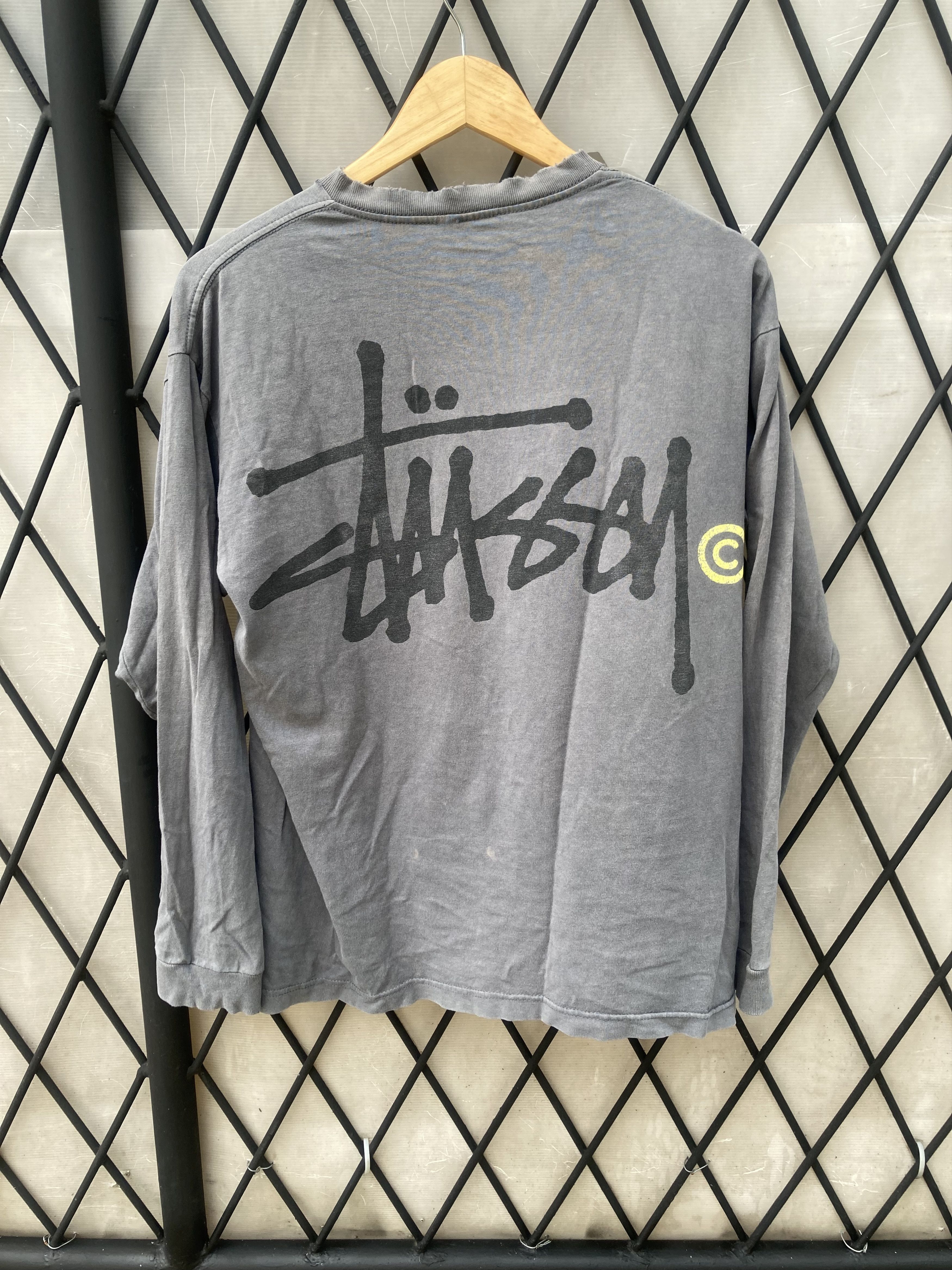 Stussy Trashed Stussy 2002 Long Sleeve Logo Size US M / EU 48-50 / 2 - 6 Thumbnail