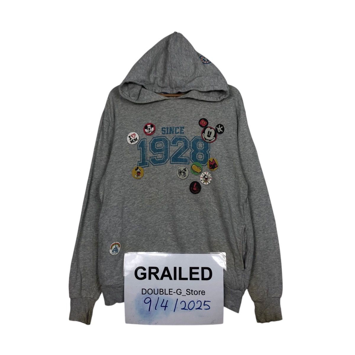 Cartoon Network 📌Vintage Hoodie Pull Over Sweater Disney Tokyo Big Logo Size US M / EU 48-50 / 2 - 1 Thumbnail