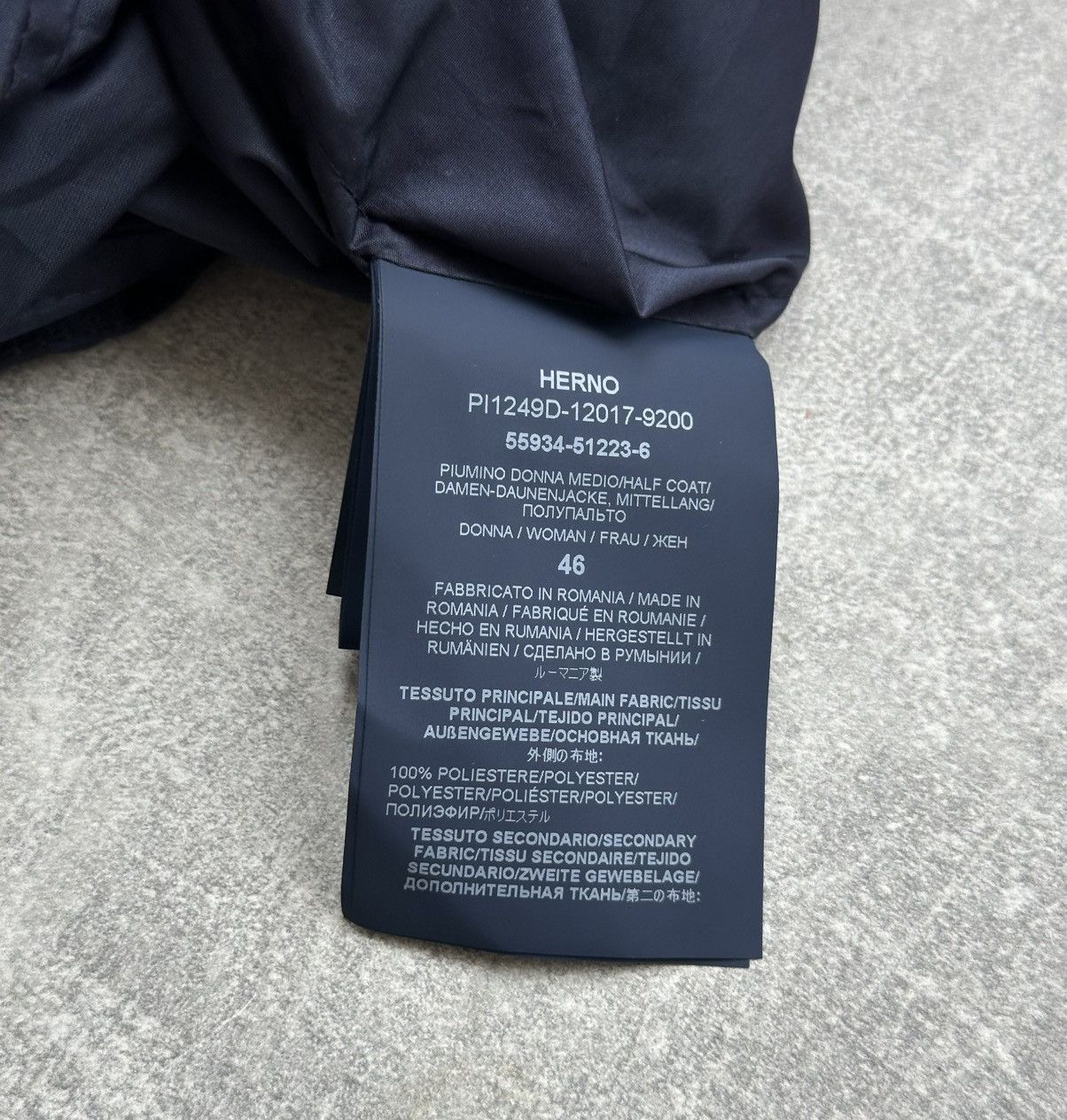 Herno Herno Down Puffer Hooded Women’s Coat Mid Length Size 46 Size L / US 10 / IT 46 - 18 Thumbnail