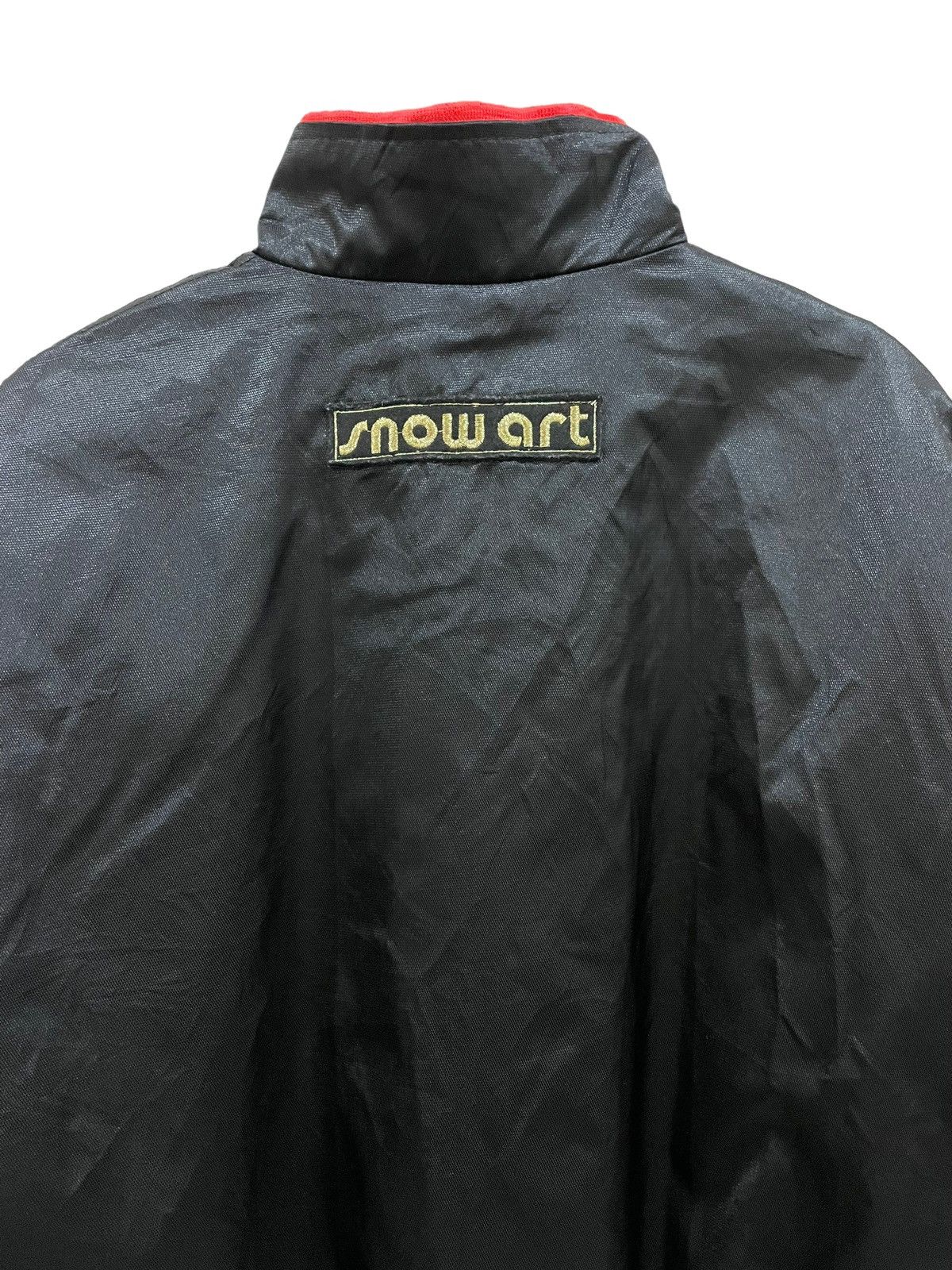 Asics Vintage Snow Art Ski Jacket Bomber Jacket Size US L / EU 52-54 / 3 - 12 Thumbnail