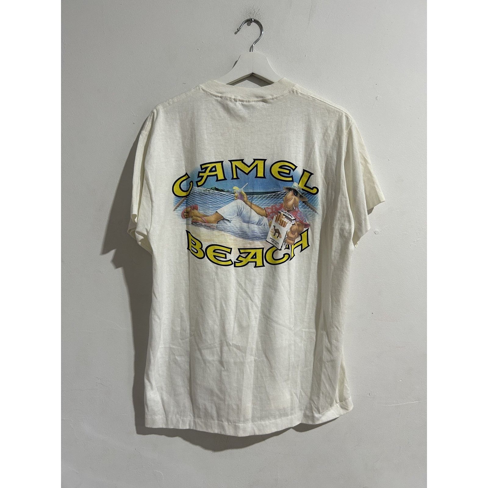 Camel VINTAGE 1991 CAMEL CIGARETTES JOE CAMEL SMOKING SIZE XL Size US XL / EU 56 / 4 - 3 Thumbnail